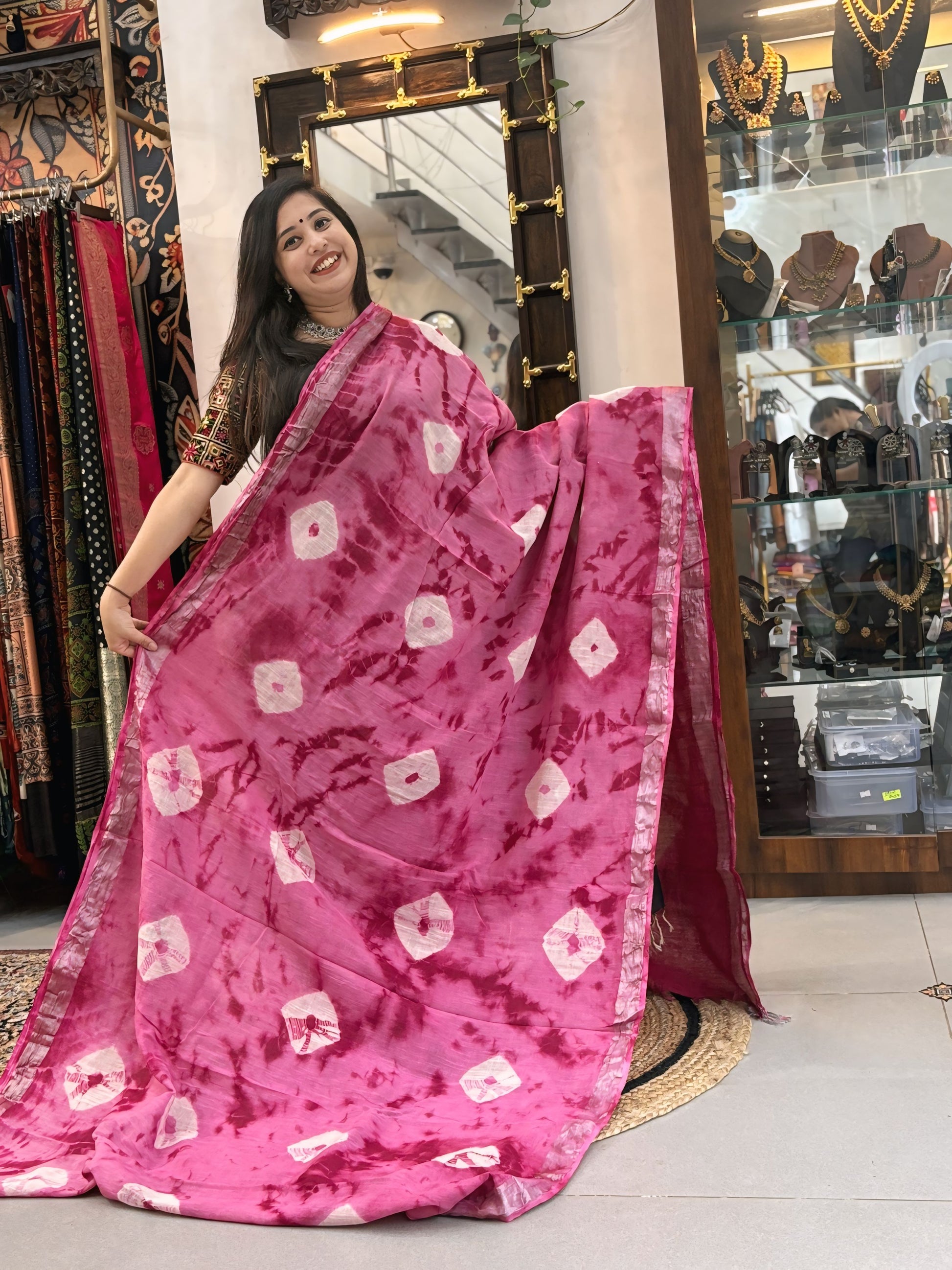 Pink Serenity - Cotton Linen