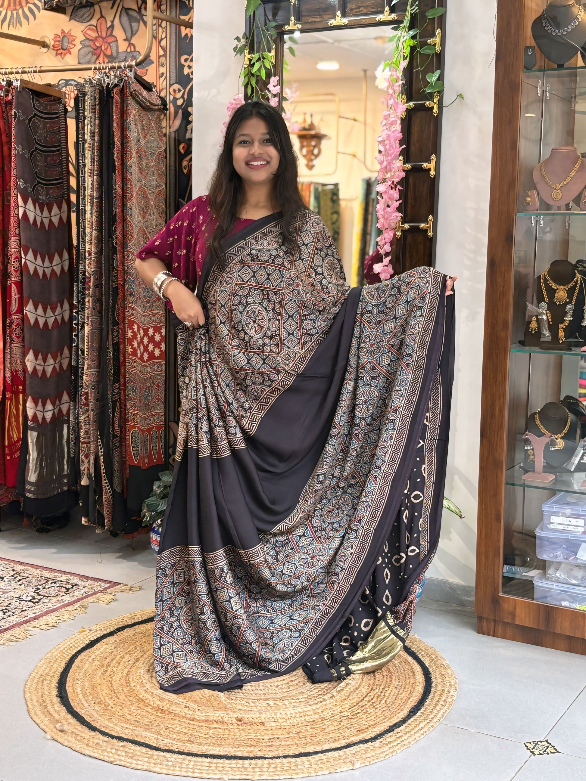 Trishna - Ajrakh Modal Lakripatta