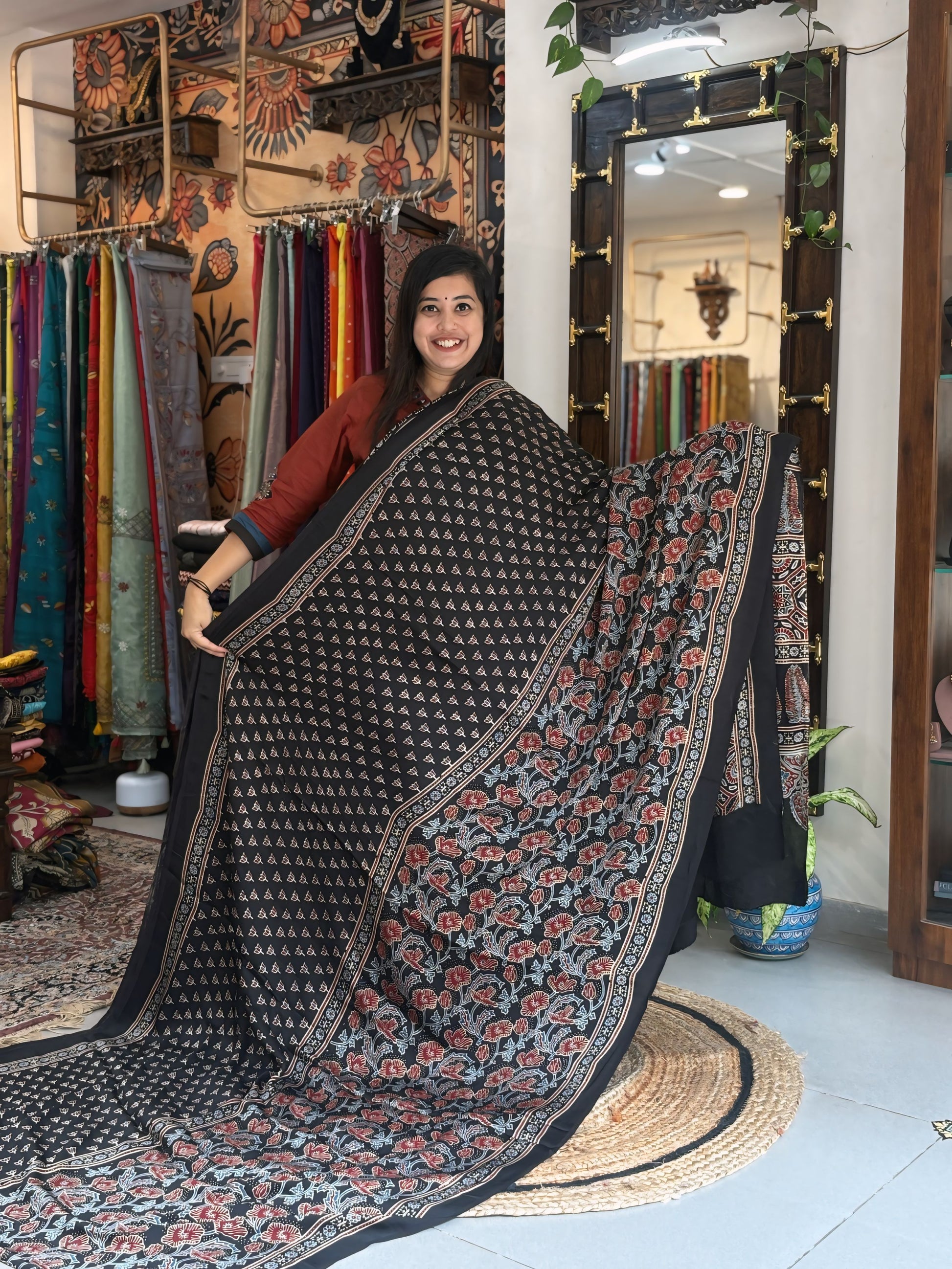 Varnika - Ajrakh Modal without Lakripatta