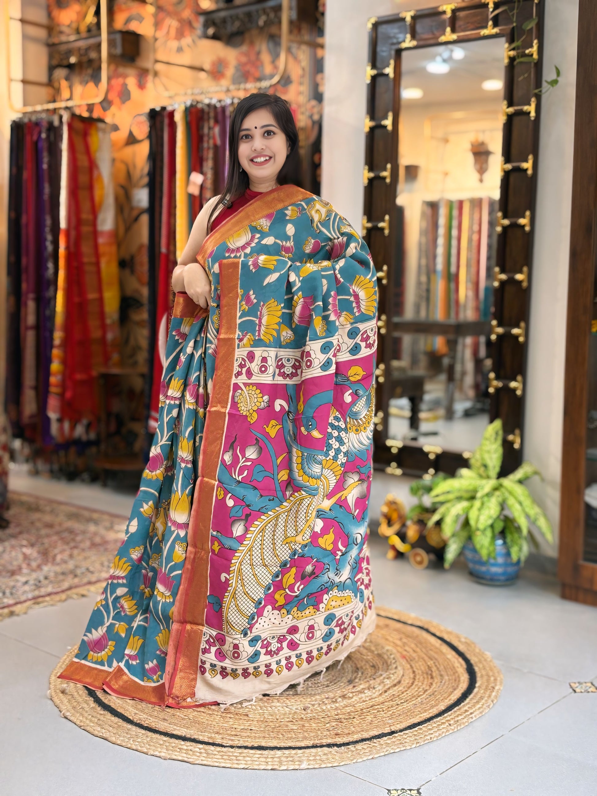 Vasanta - Kalamkari Nizam Border