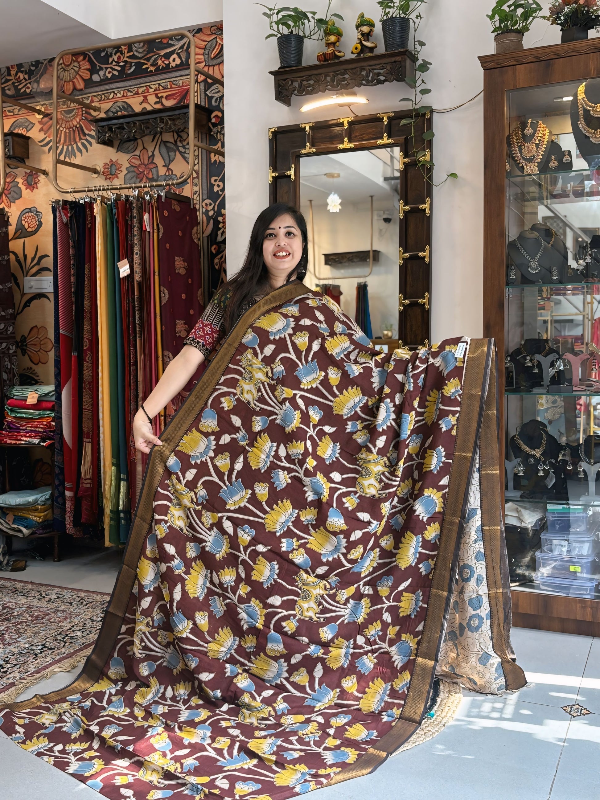 Kalamkari Kavya
 - Kalamkari Nizam Border