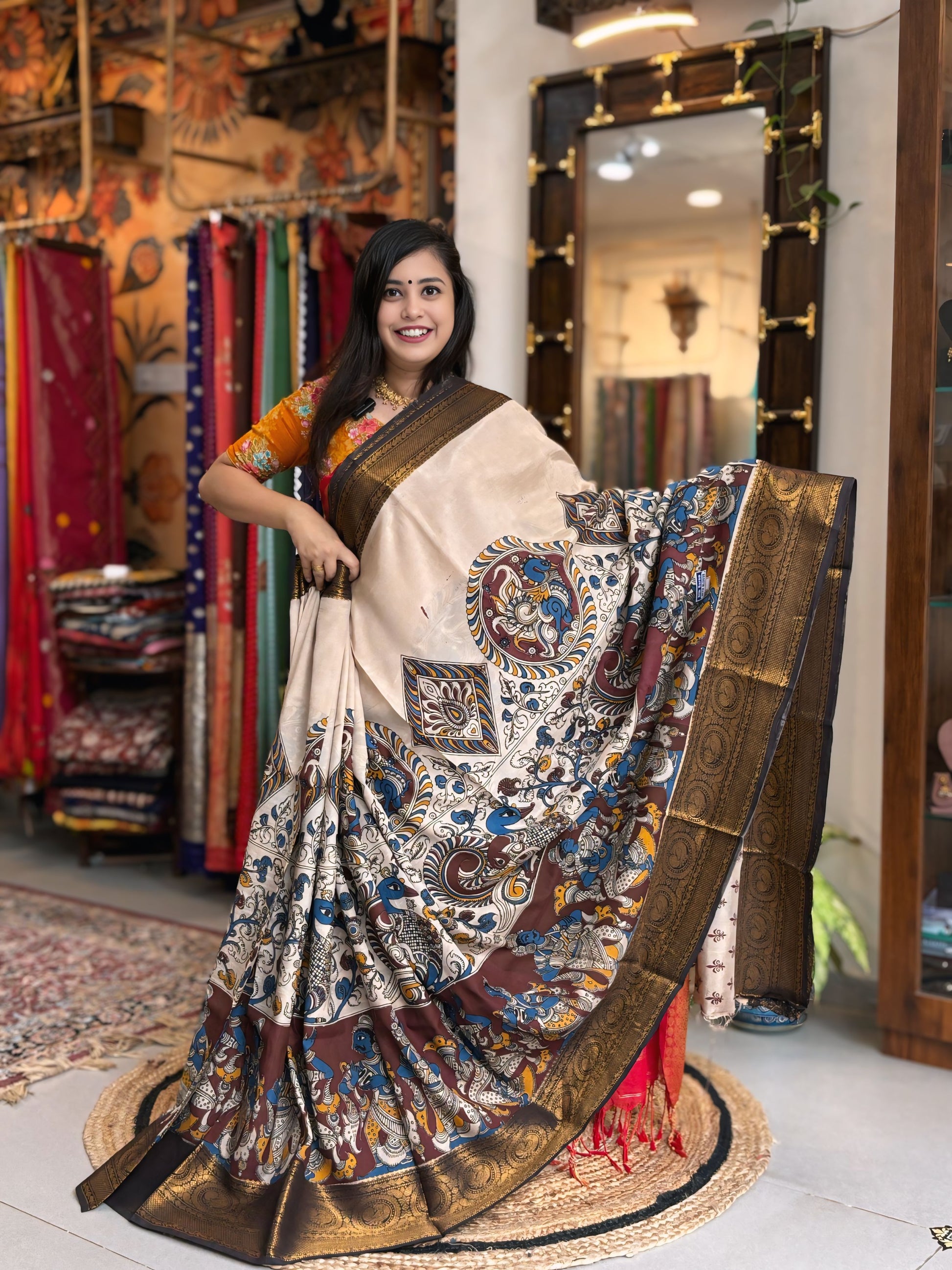 Shahana
- Kalamkari Nizam Heavy Border