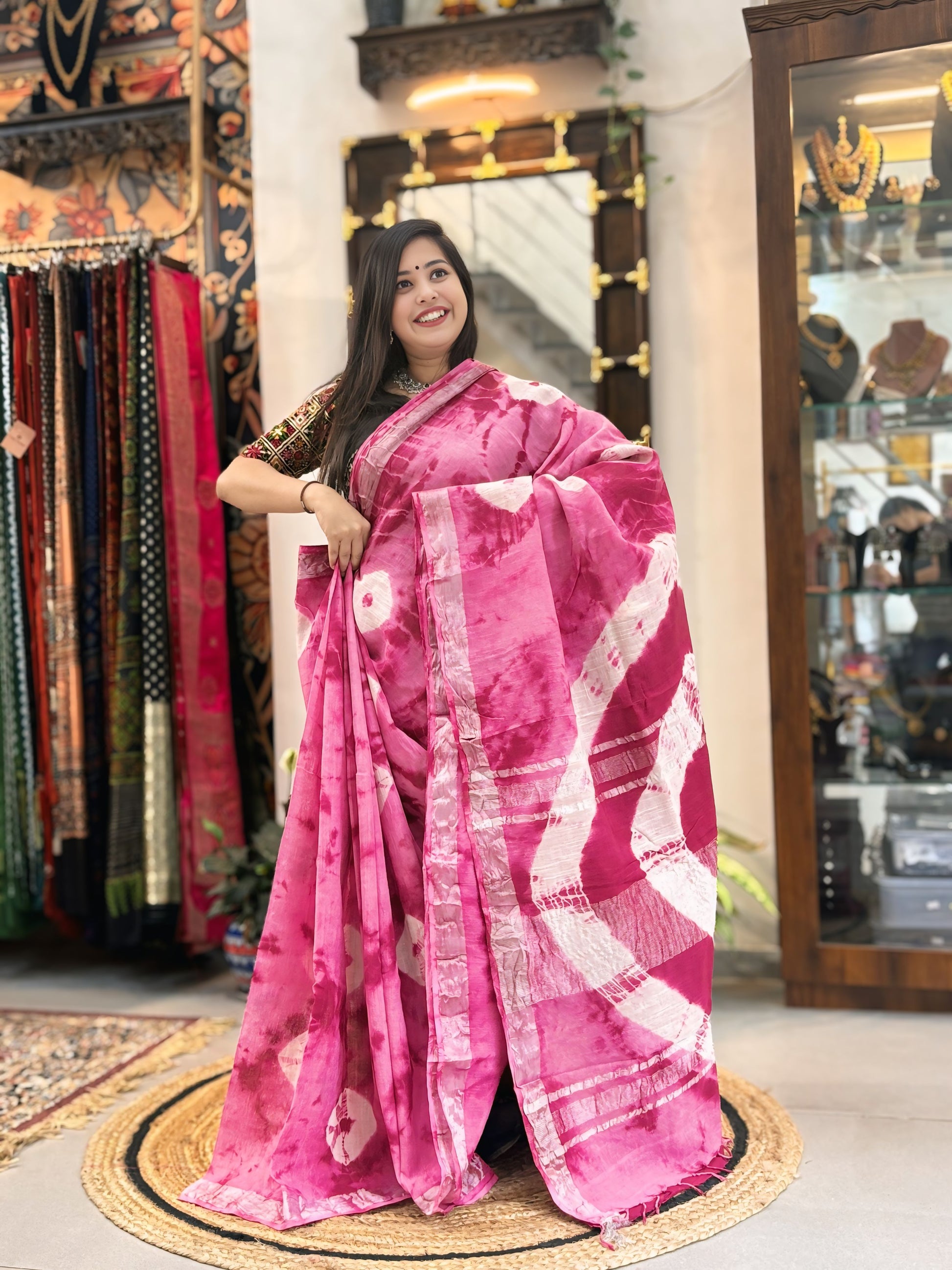 Pink Serenity - Cotton Linen