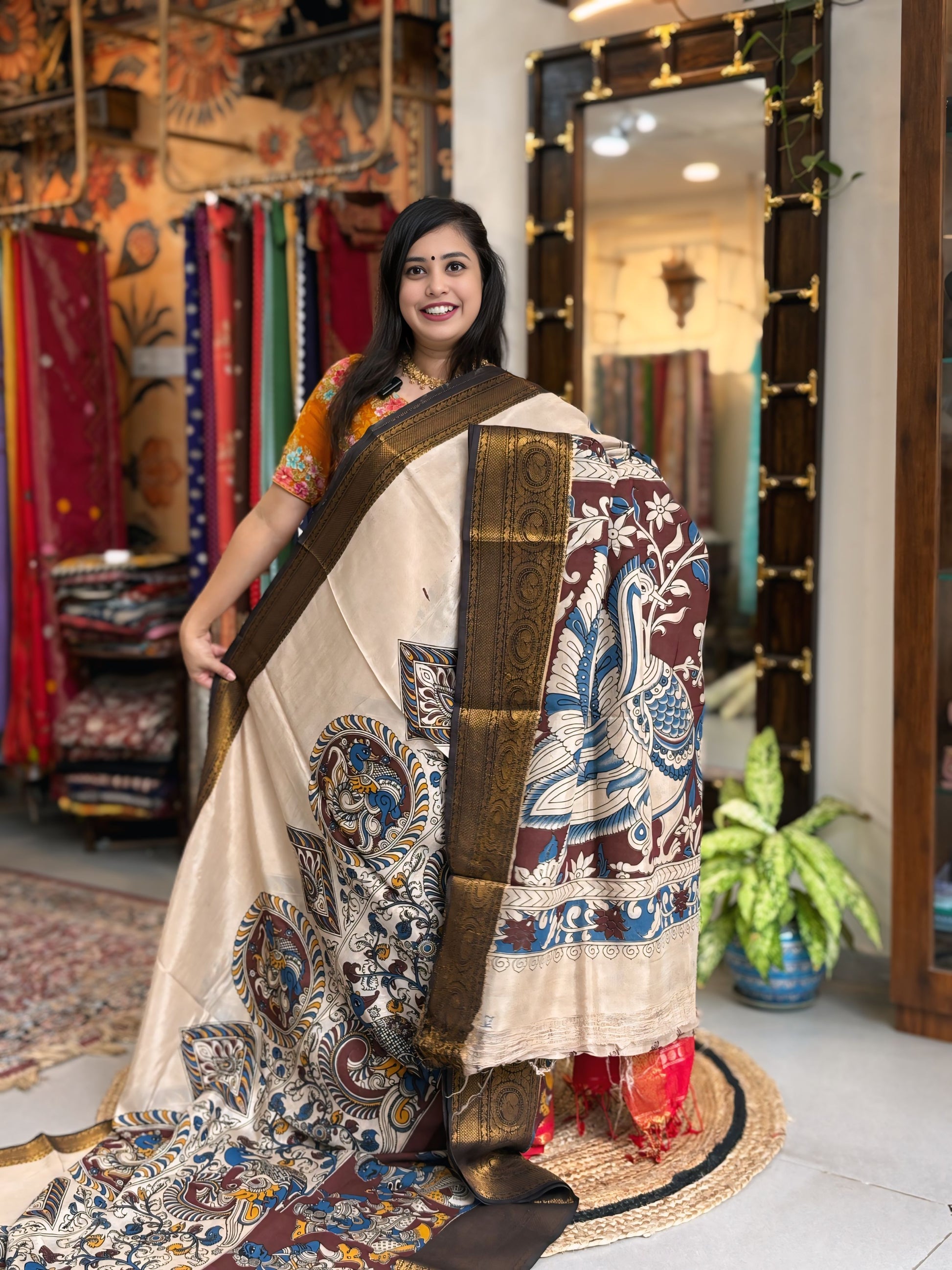 Shahana
- Kalamkari Nizam Heavy Border