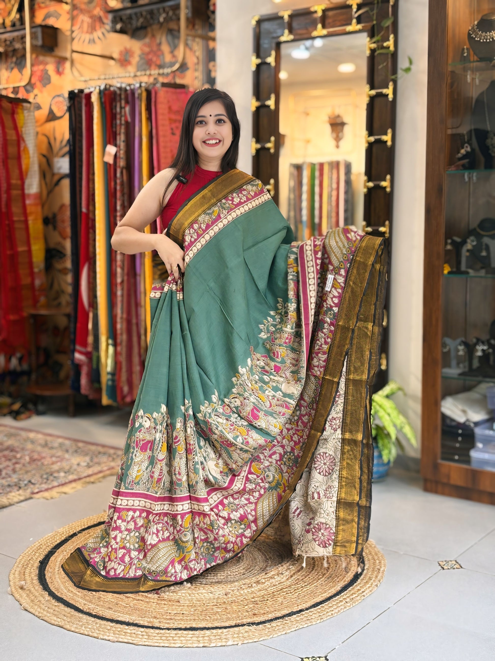 Chitrarekha - Kalamkari Nizam Border