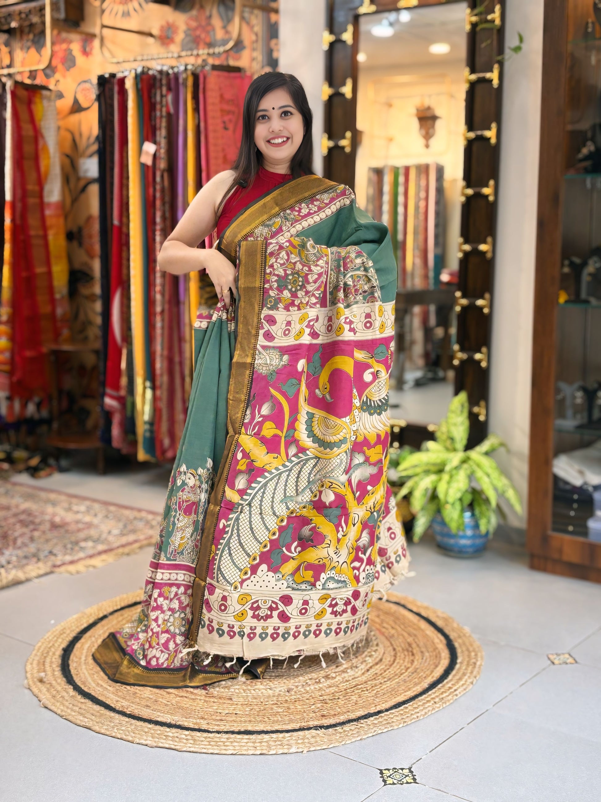 Chitrarekha - Kalamkari Nizam Border