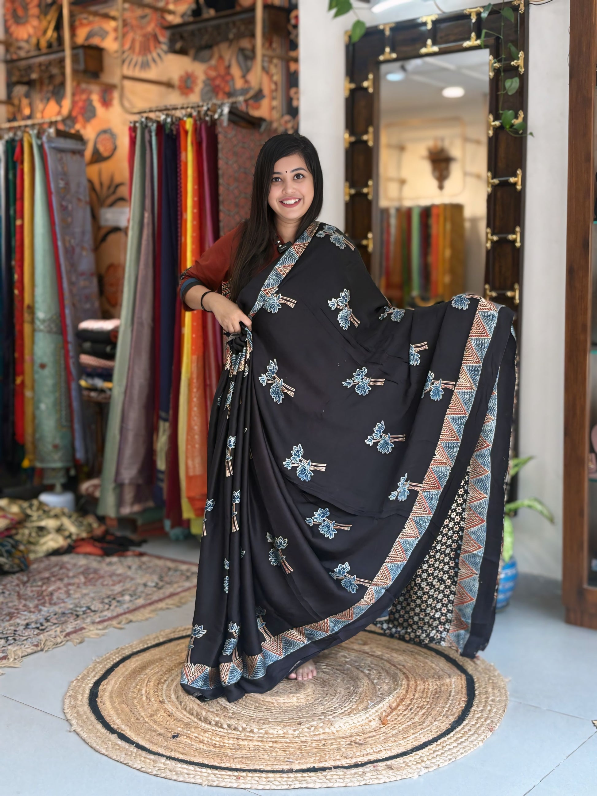 Nayika - Ajrakh Modal without  Lakripatta