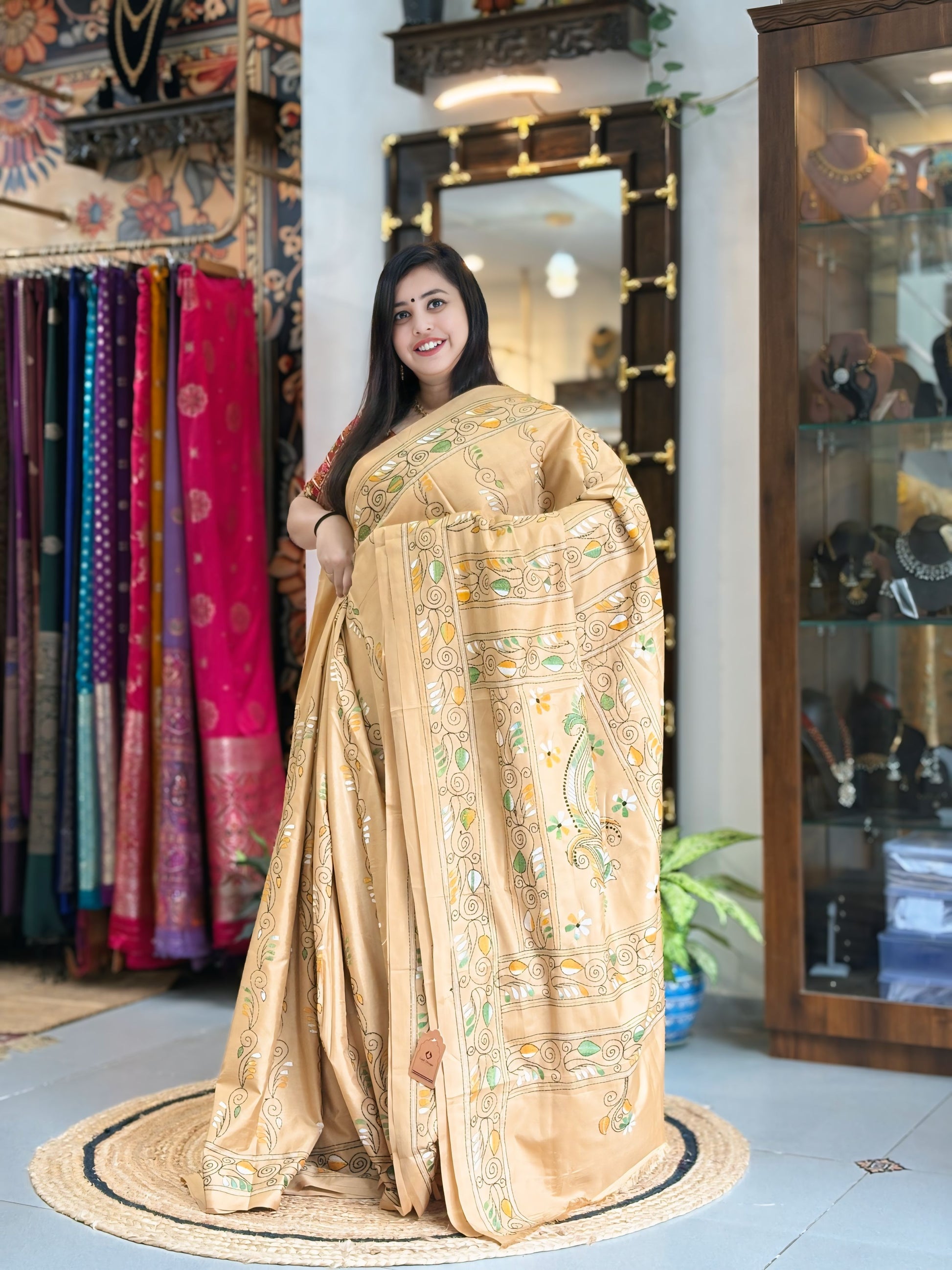 Katha Dupian Silk Saree 010