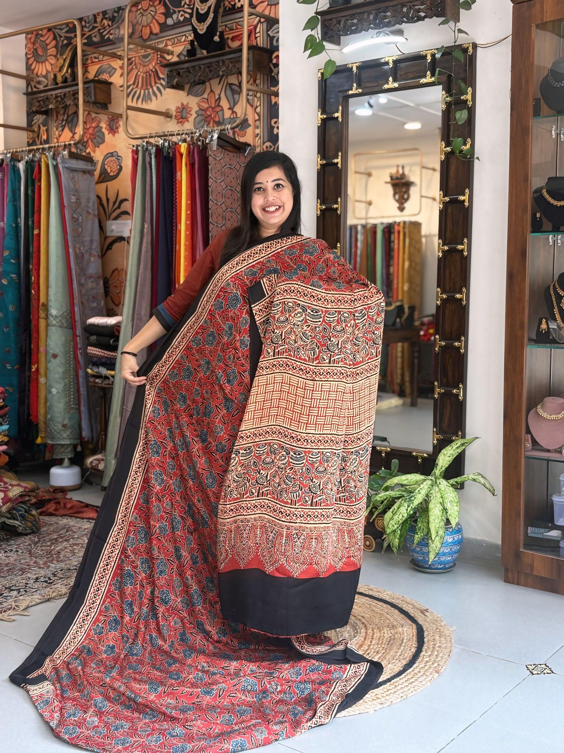 Rudrani - Ajrakh Modal without Lakripatta