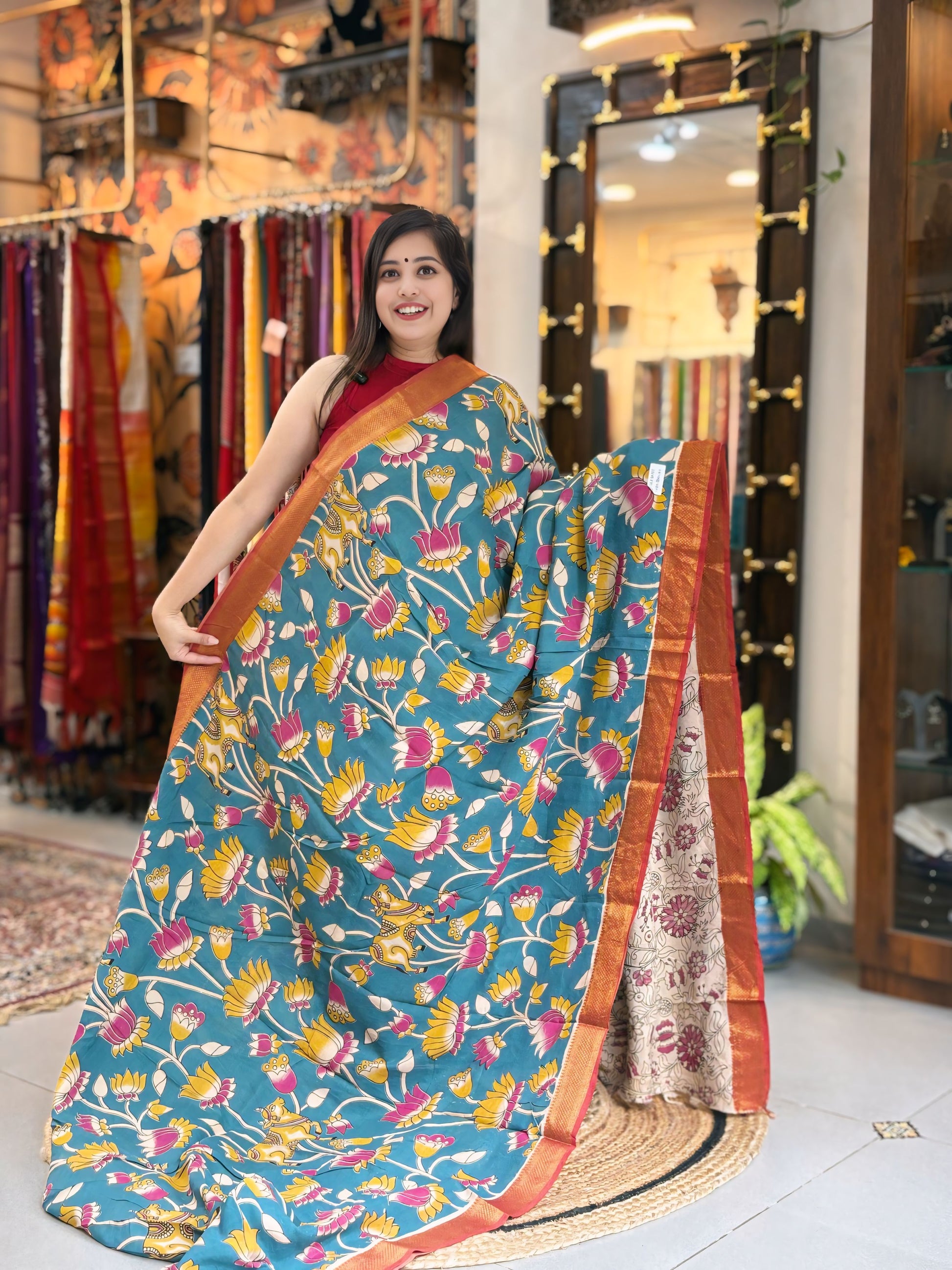 Vasanta - Kalamkari Nizam Border