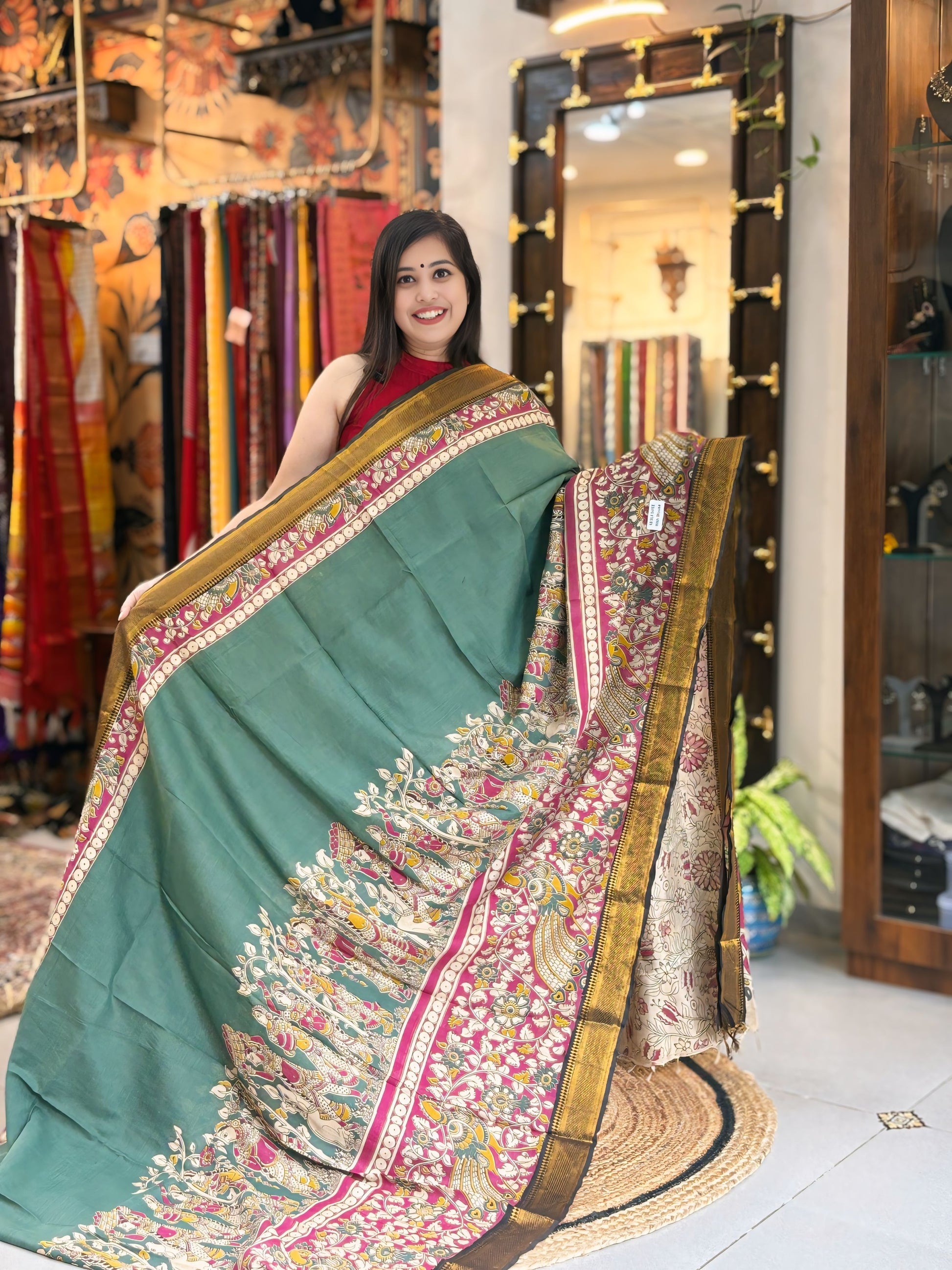 Chitrarekha - Kalamkari Nizam Border