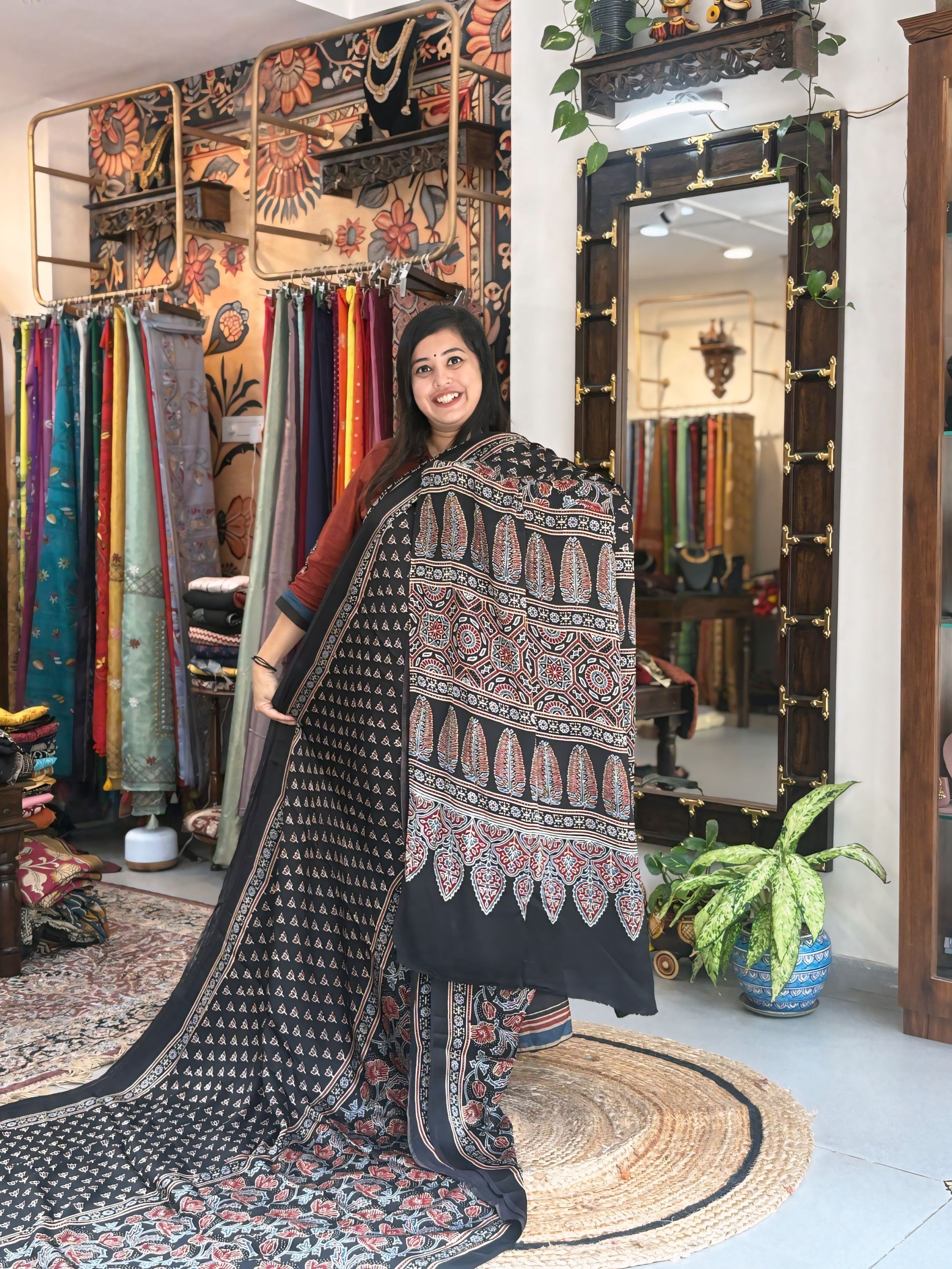 Varnika - Ajrakh Modal without Lakripatta