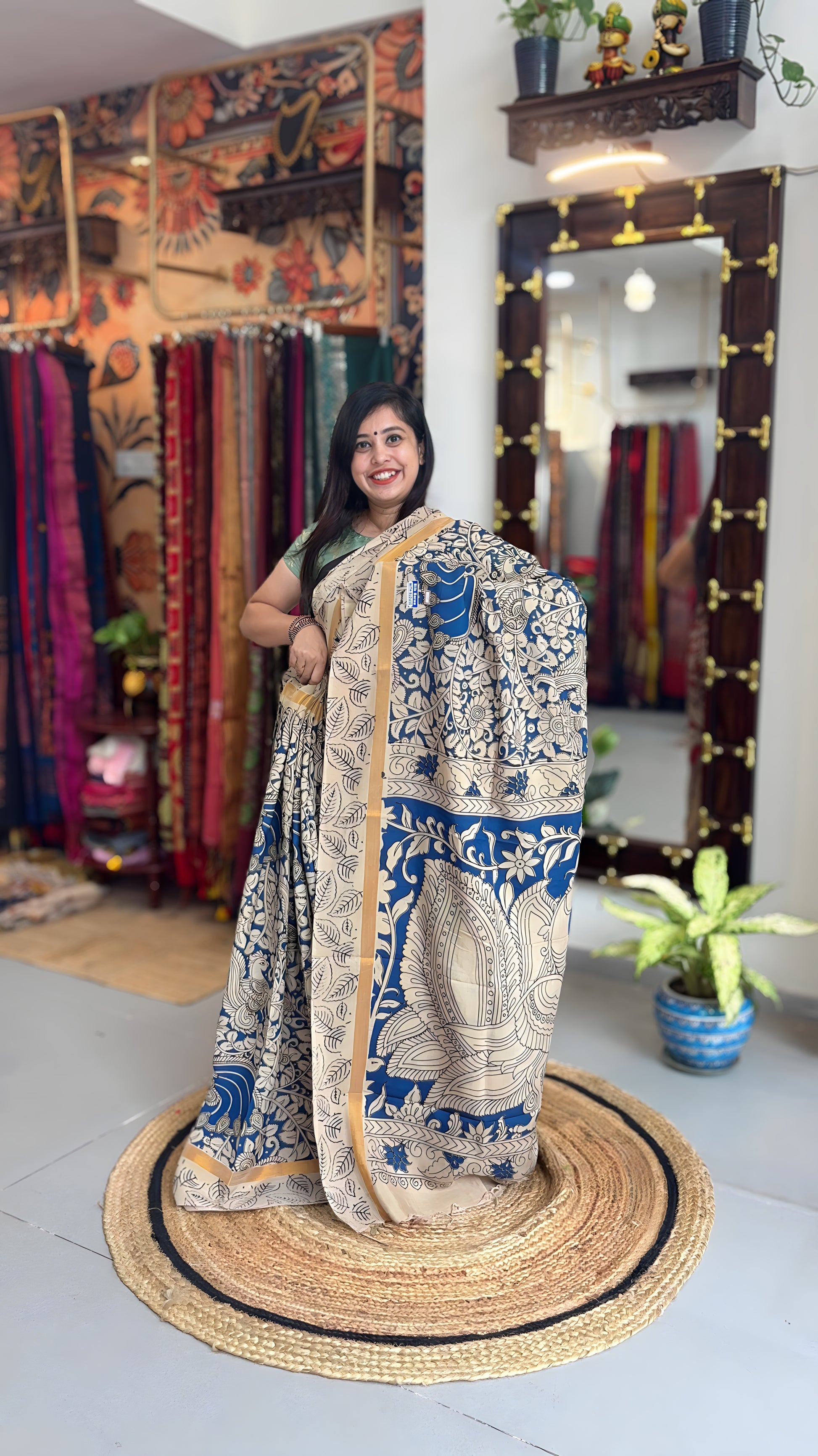Kalamkari Nellore Silk 003
