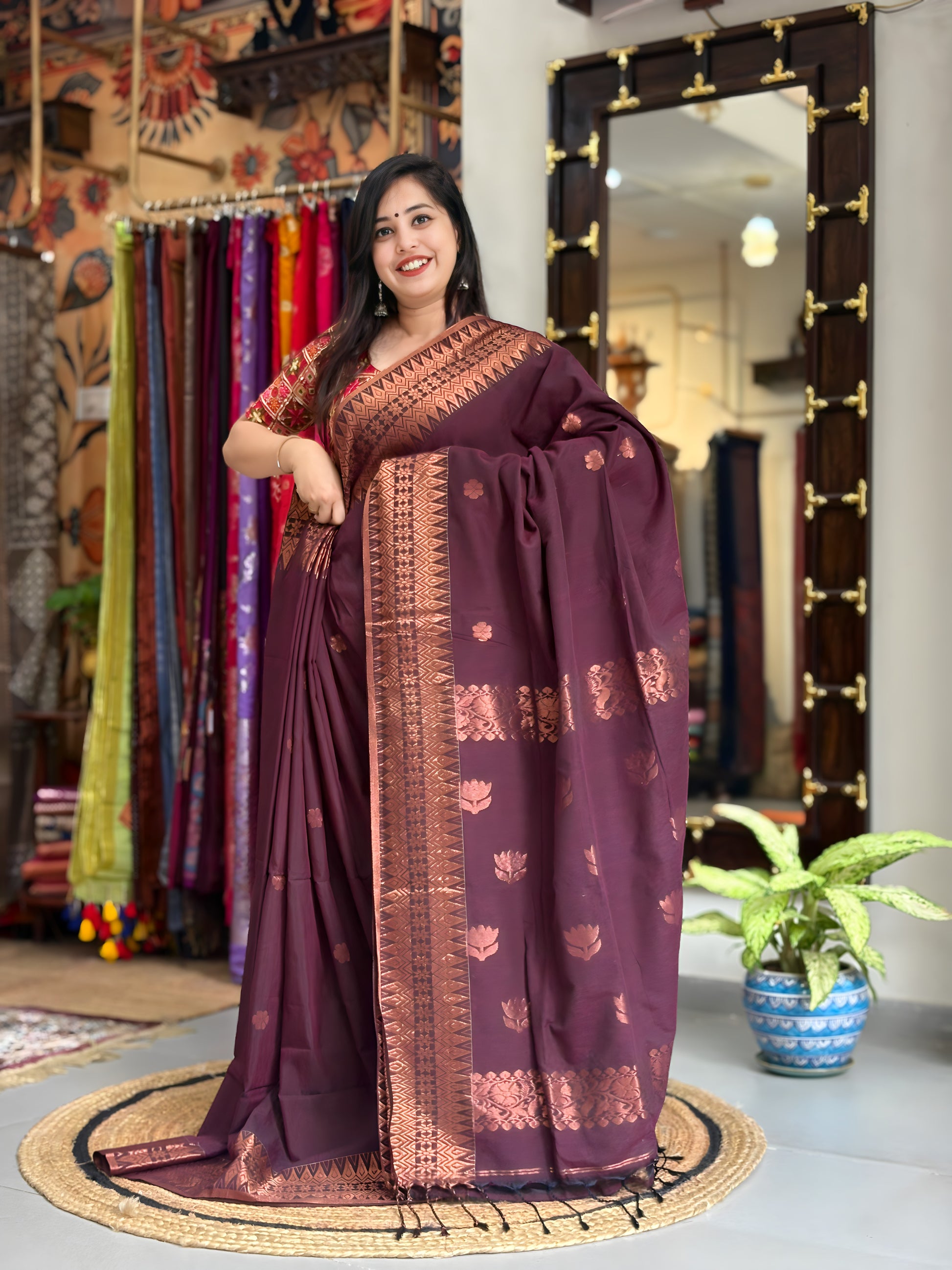 Khadi Banarasi Saree 007