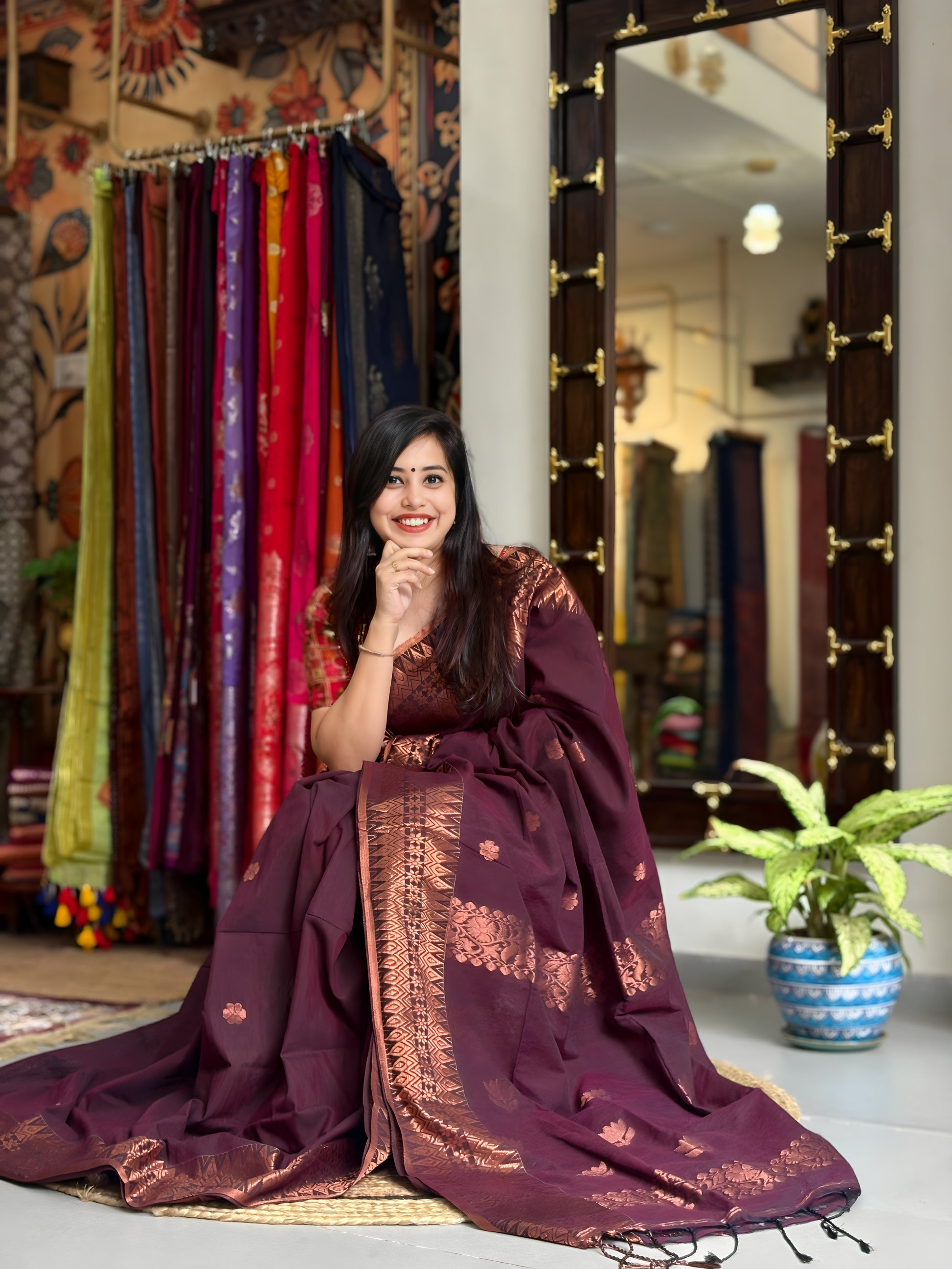 Khadi Banarasi Saree 007