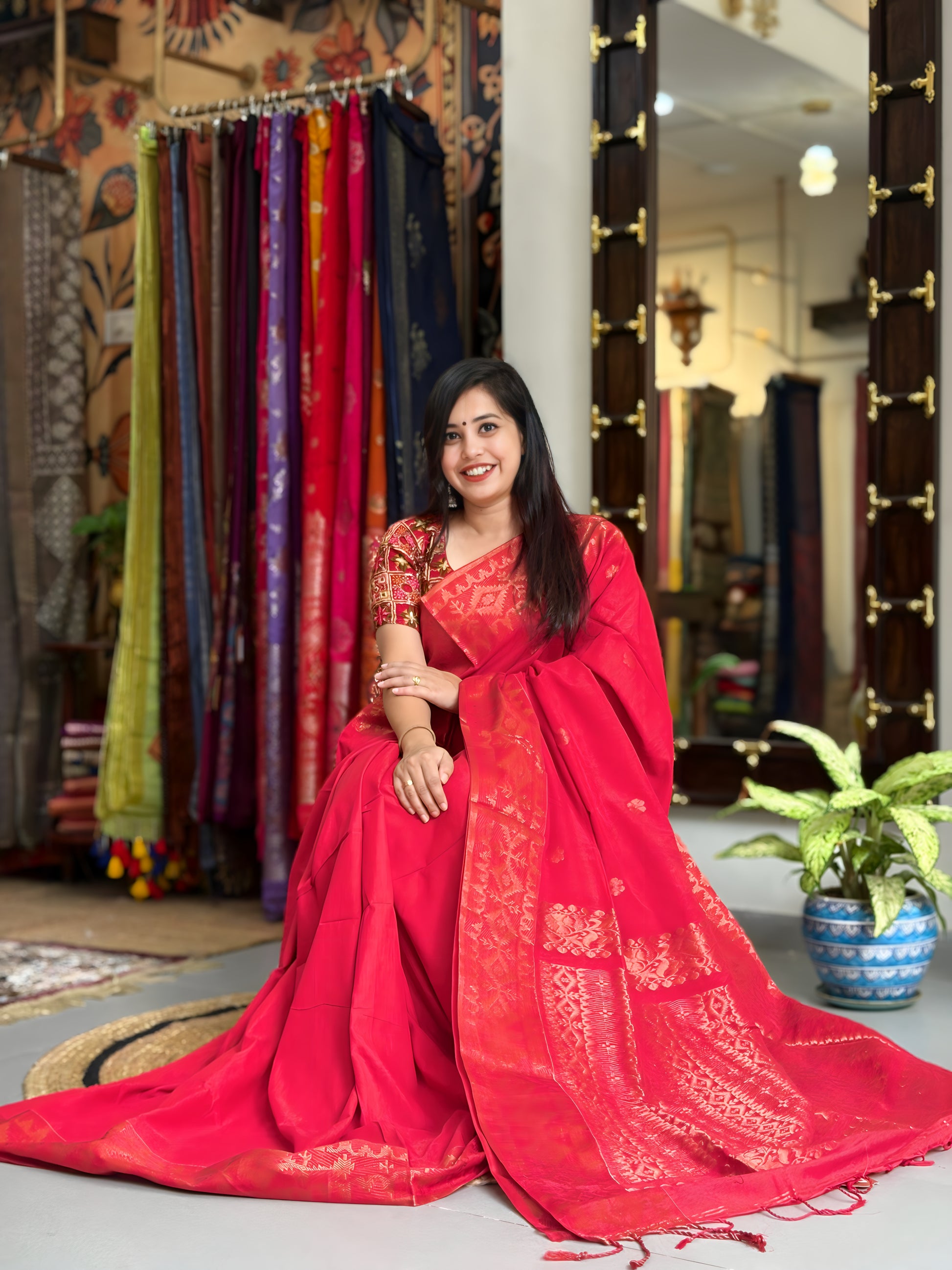 Khadi Banarasi Saree 008