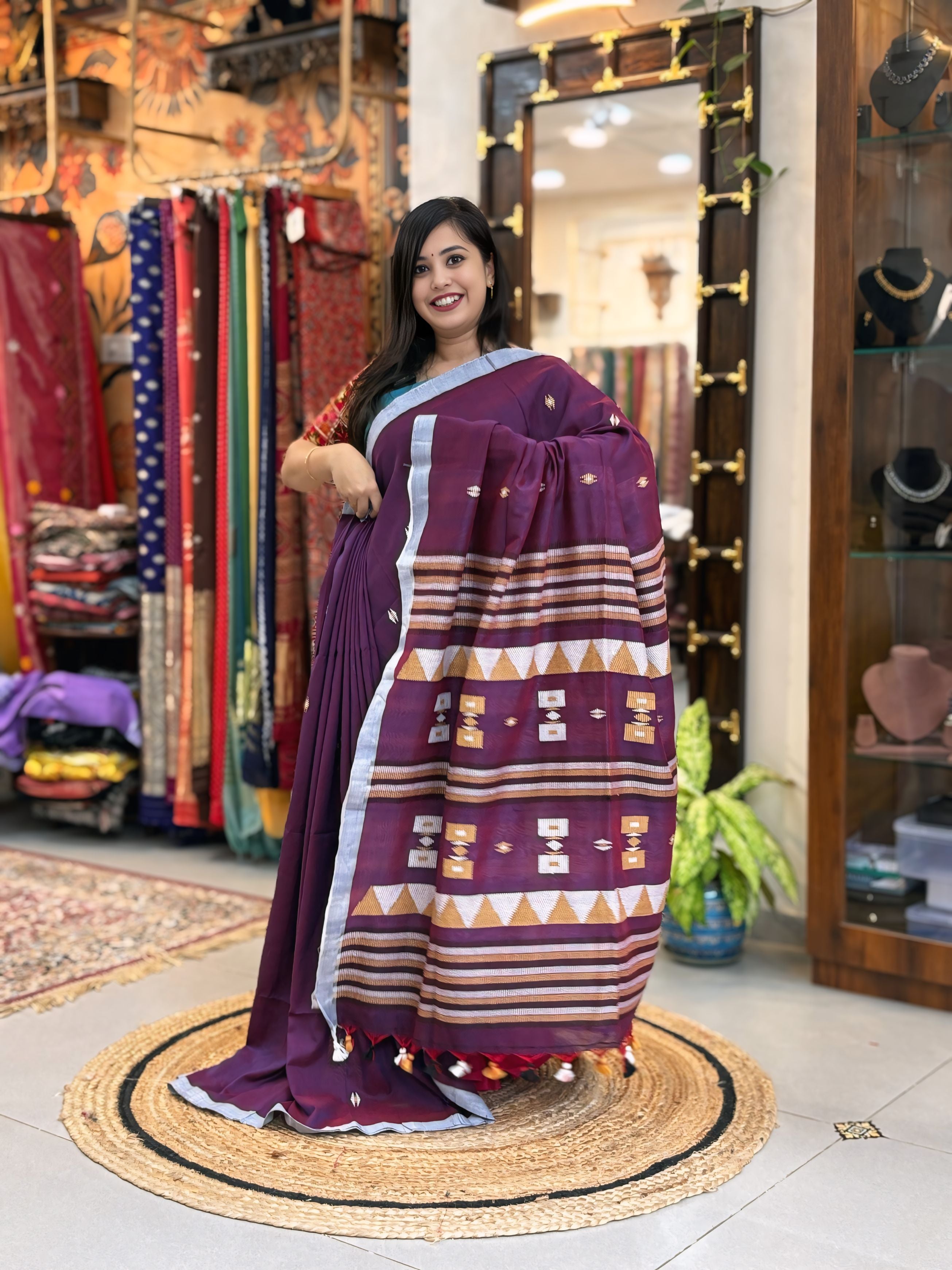 Bhujori Cotton Saree