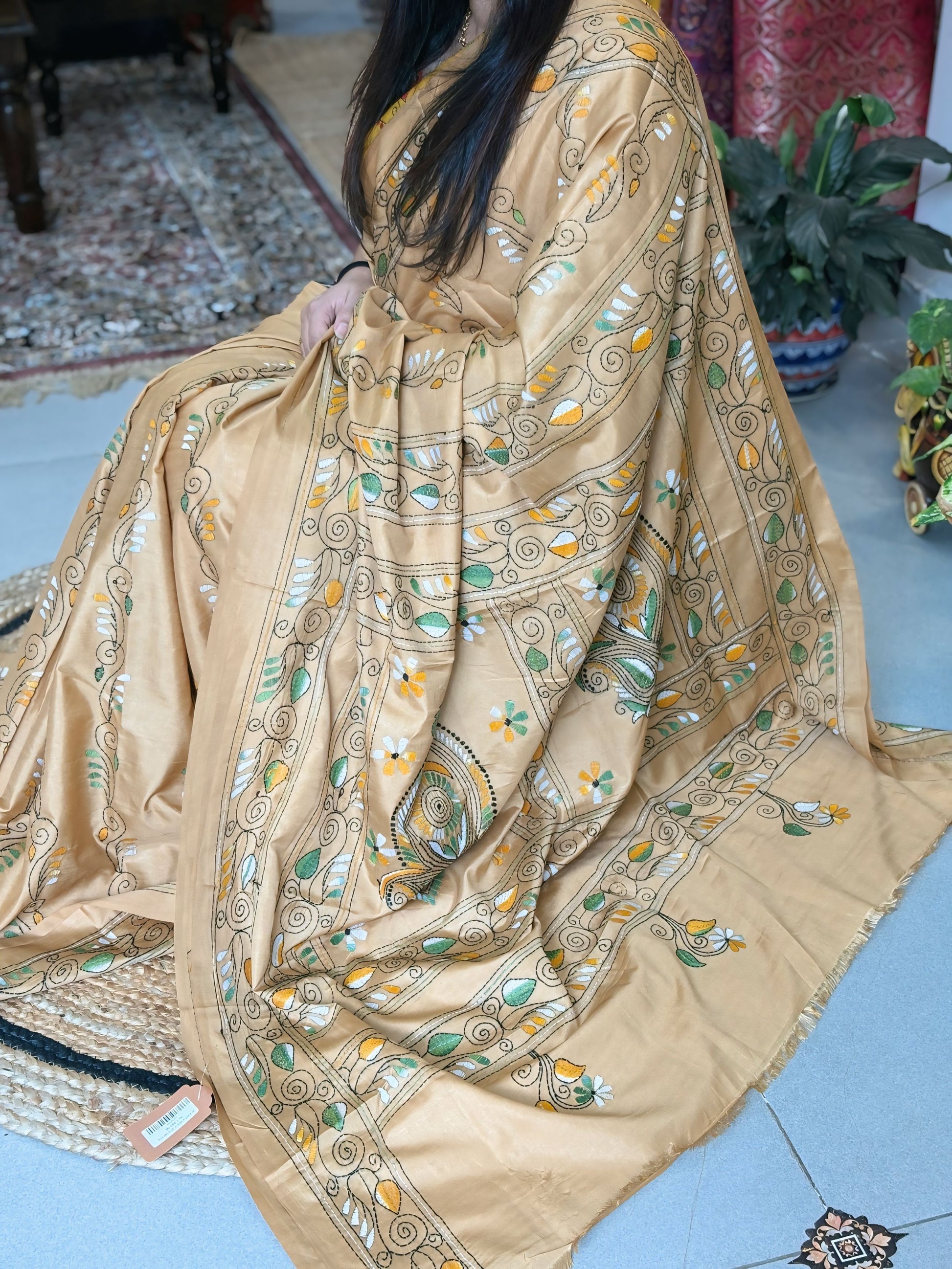 Katha Dupian Silk Saree 010