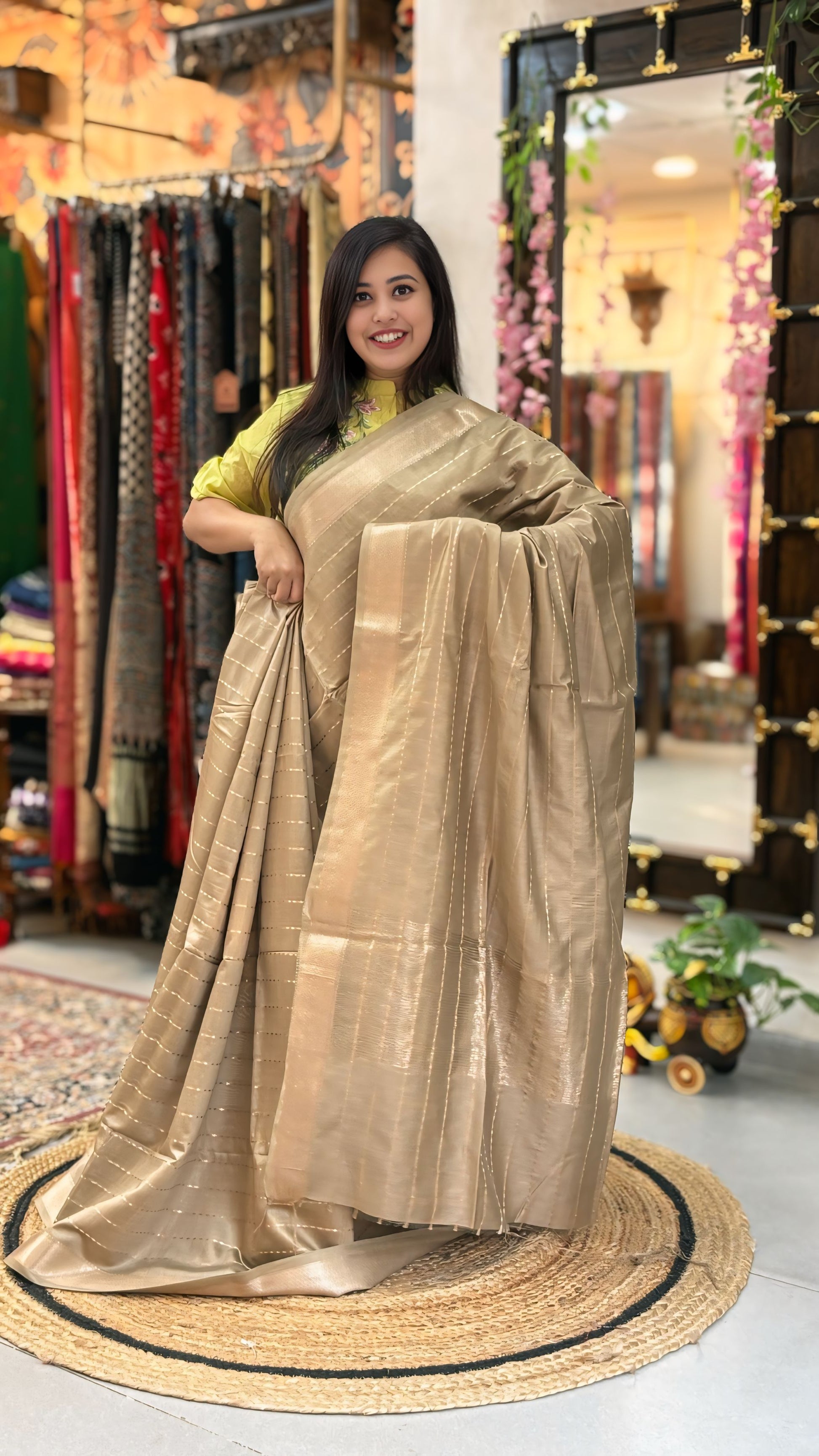 Sharmila - Maheshwari Banarasi Saree