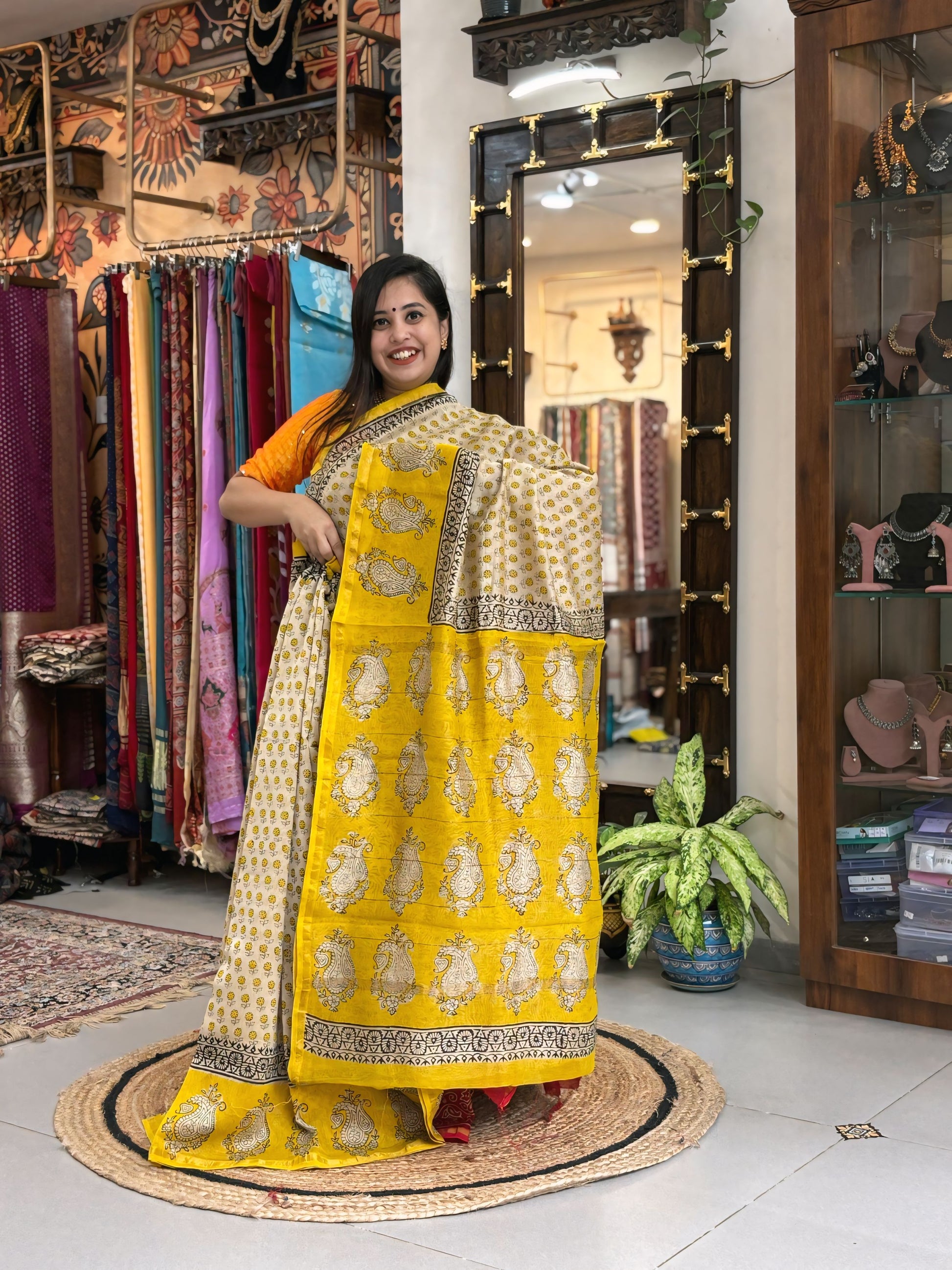 Rajwada Radiance - Chanderi Silk