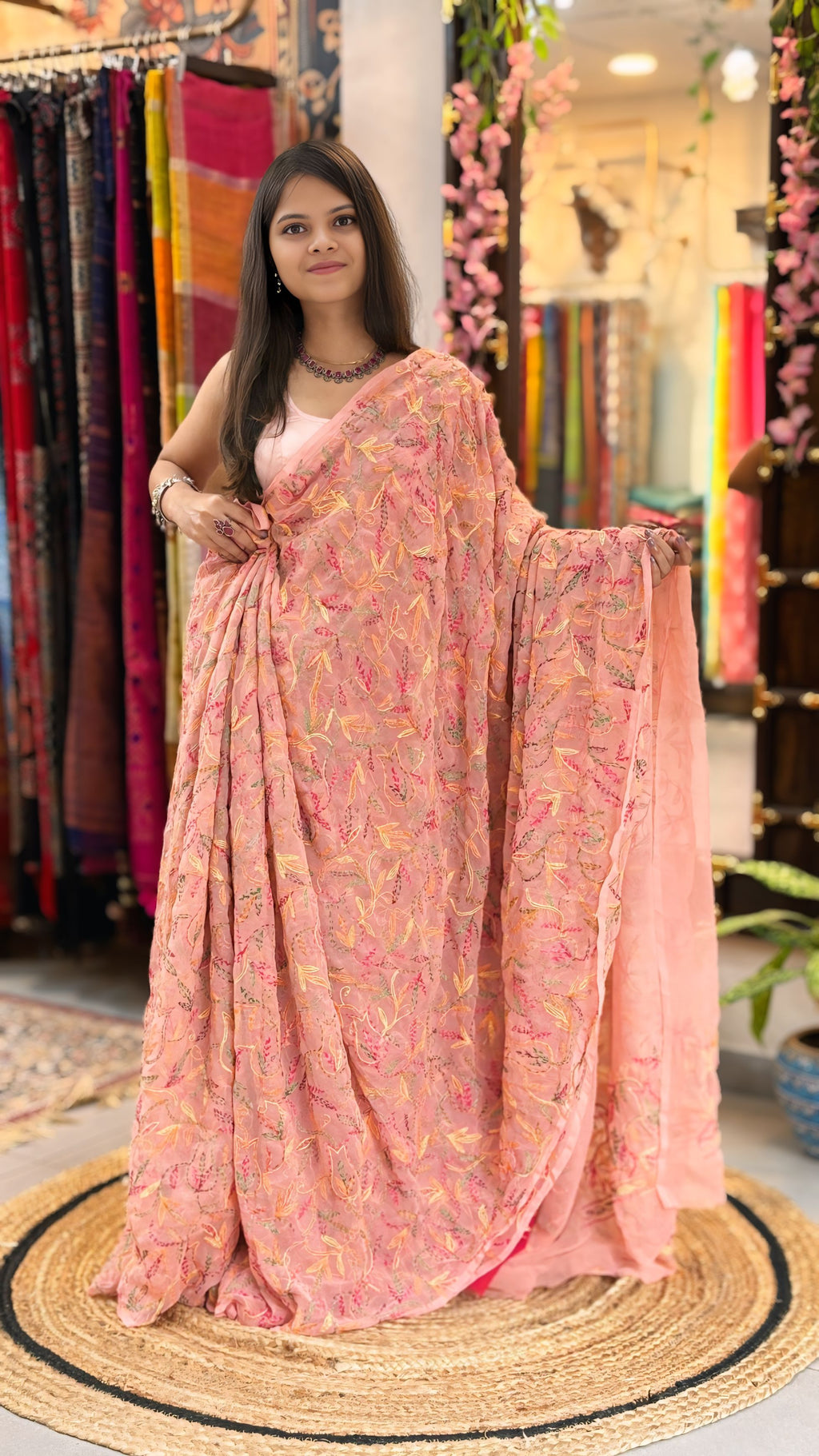 Sahej - Chikankari Saree