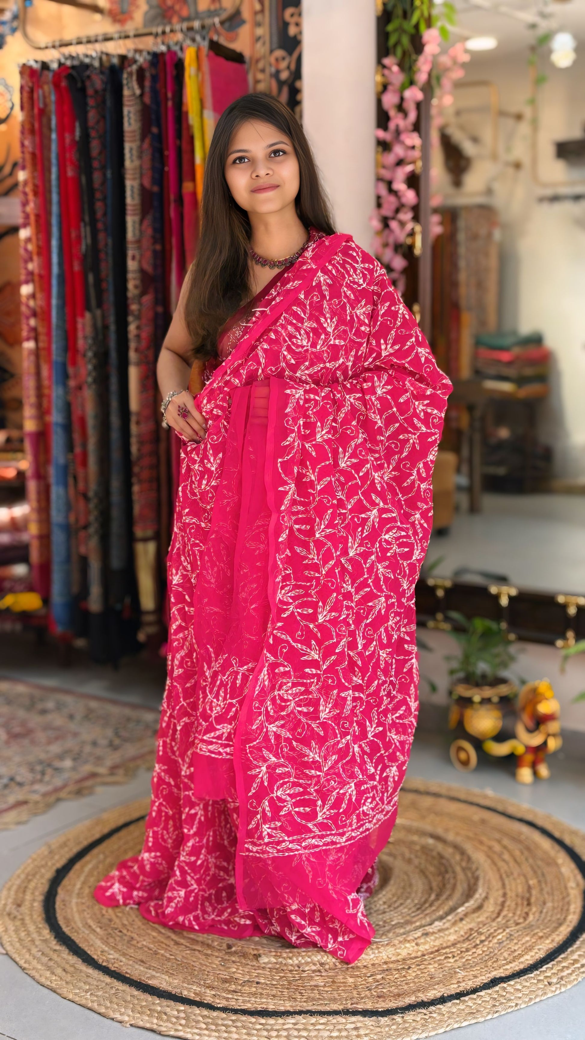 Falak - Chikankari Saree