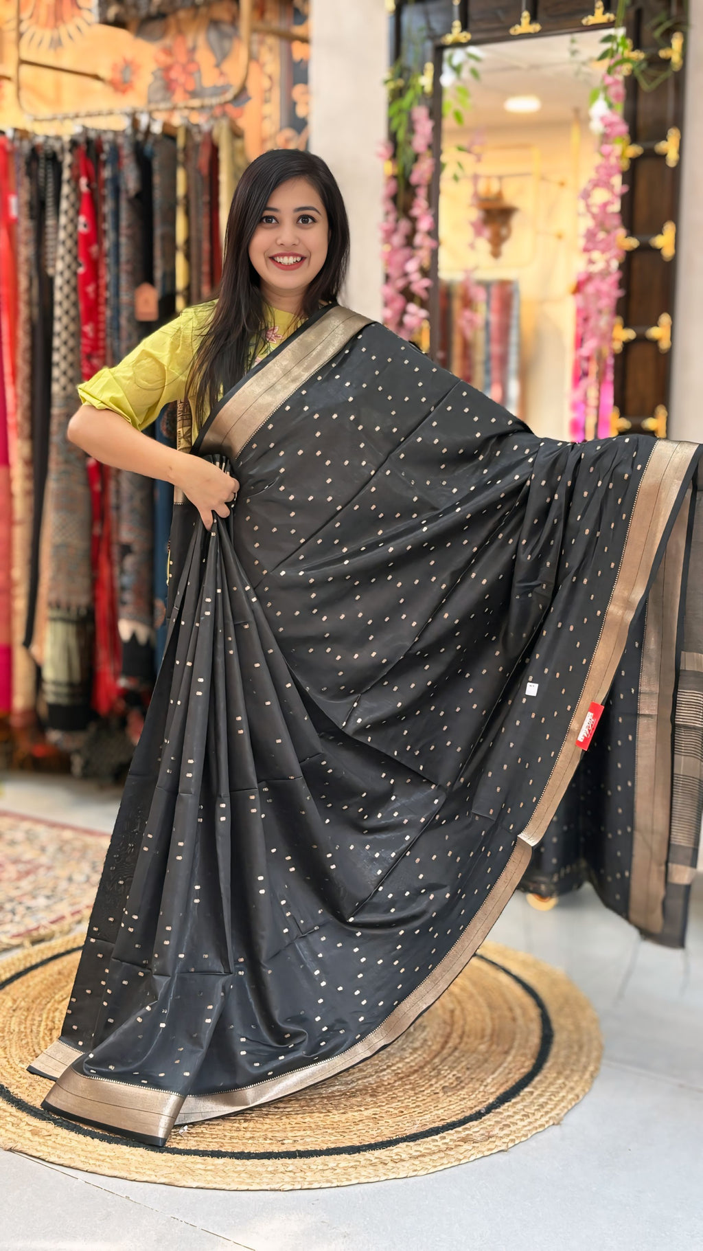 Gauri - Maheshwari Banarasi Saree