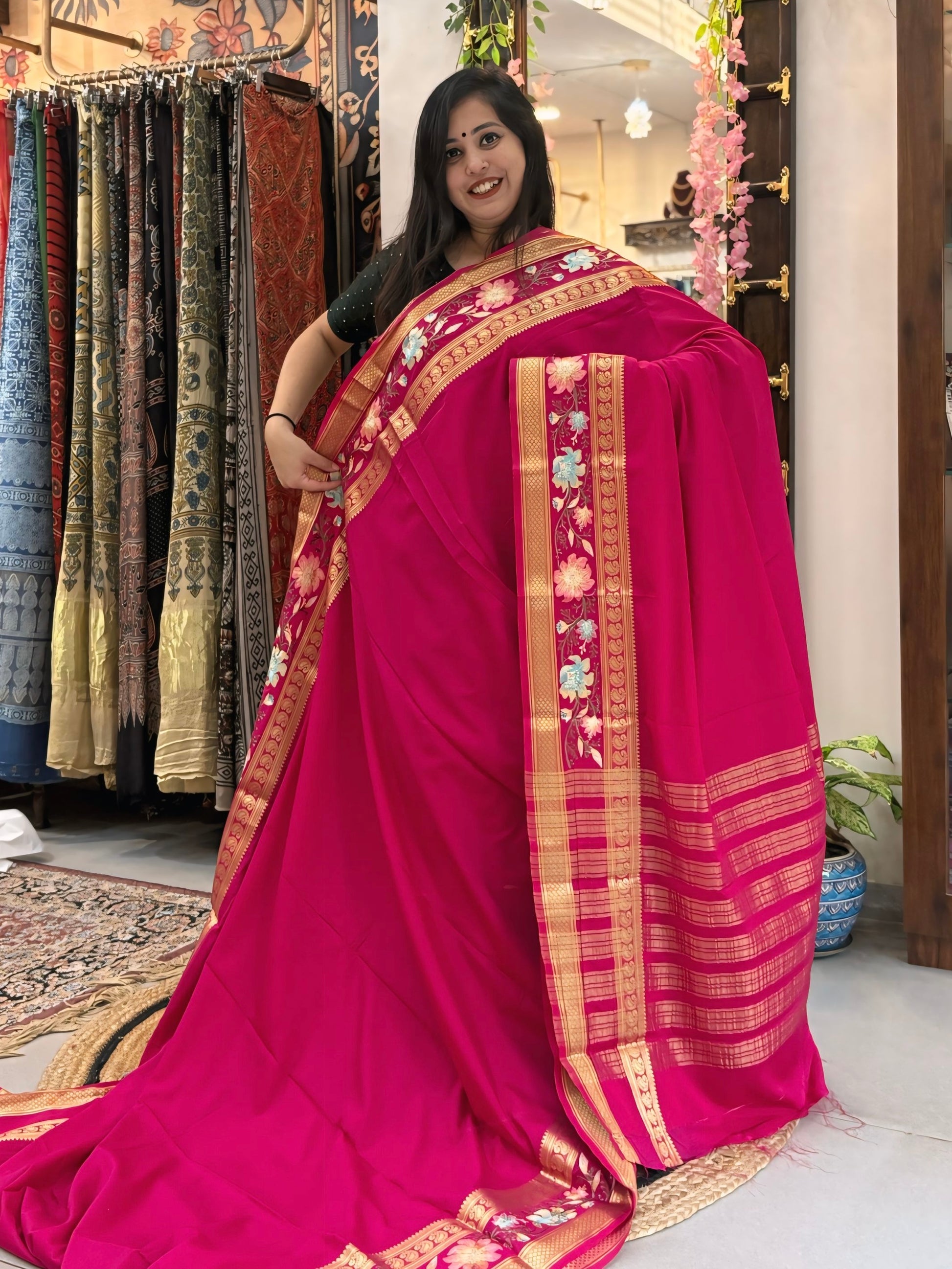 Amrutha - Mysore Crepe Silk