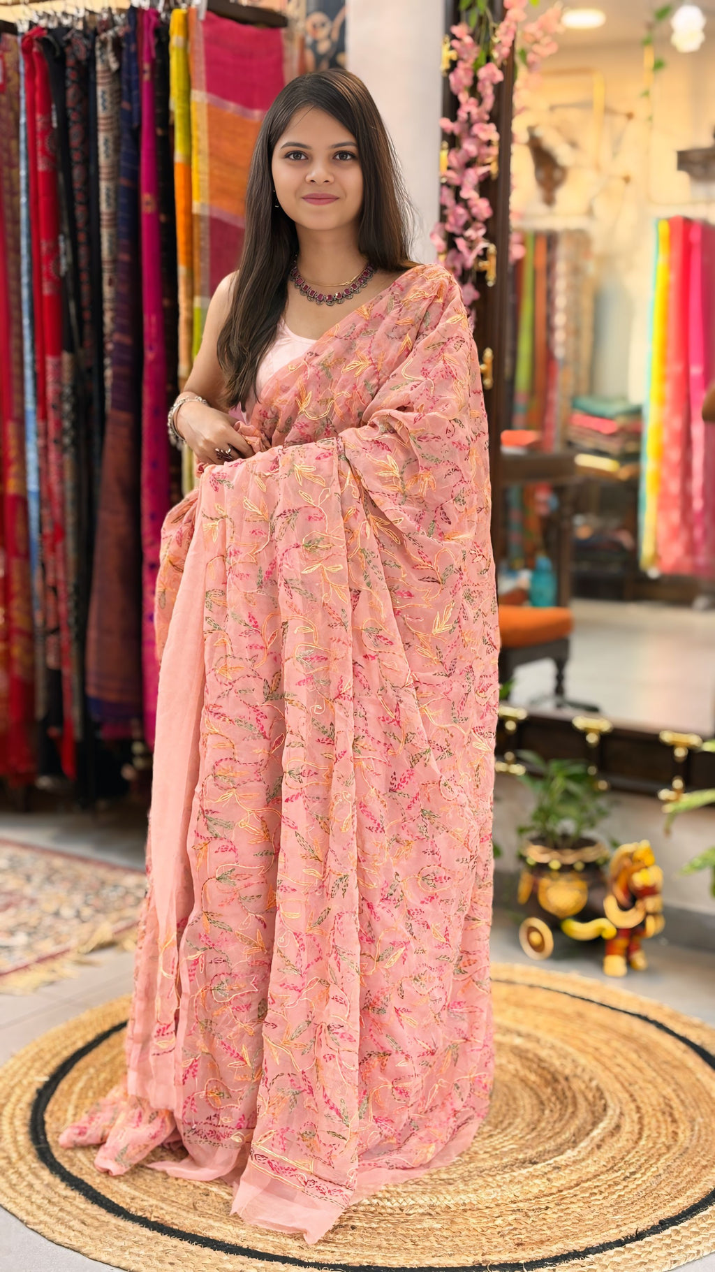 Sahej - Chikankari Saree