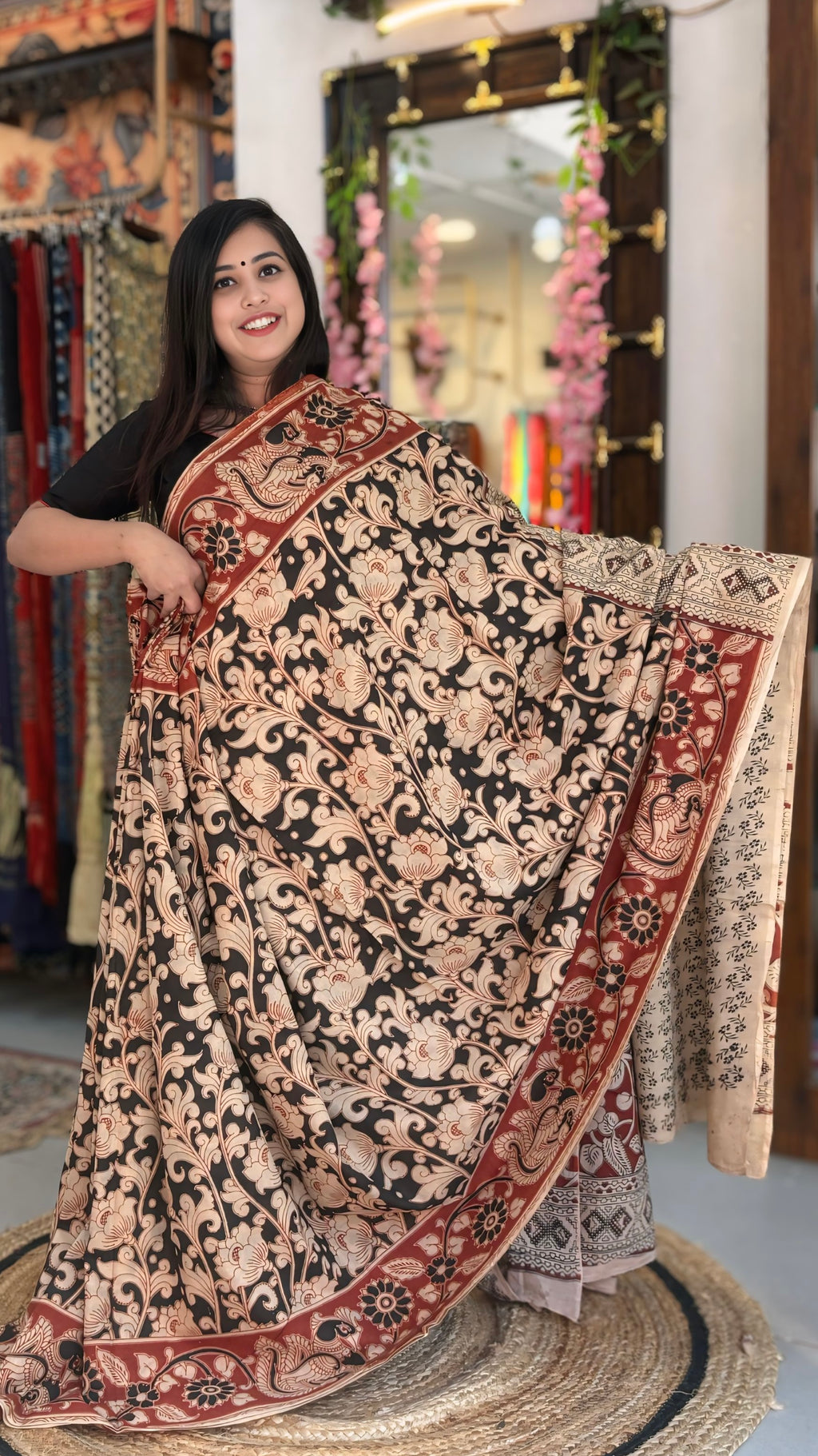 Anjali - Cotton Kalamkari