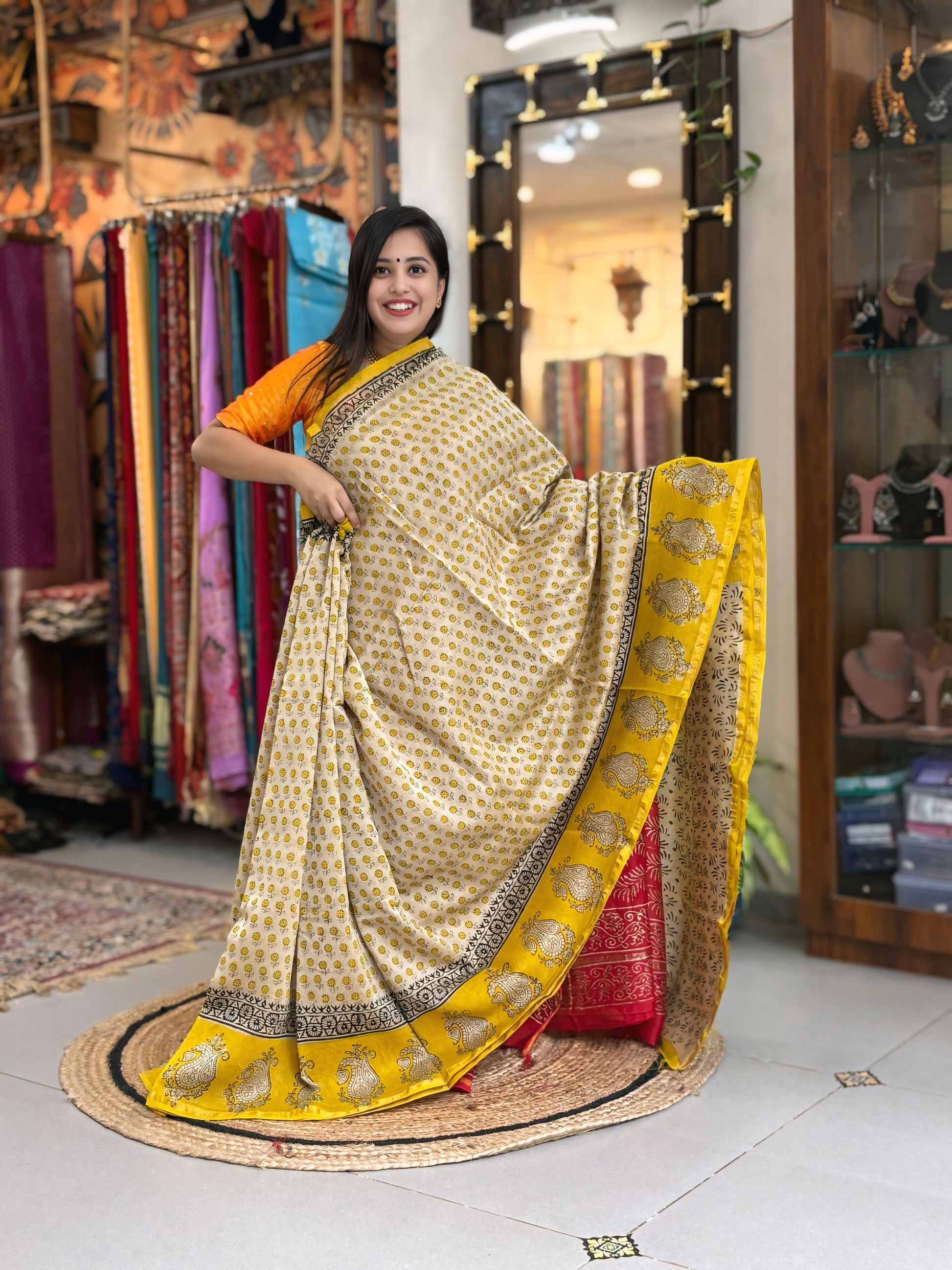 Rajwada Radiance - Chanderi Silk