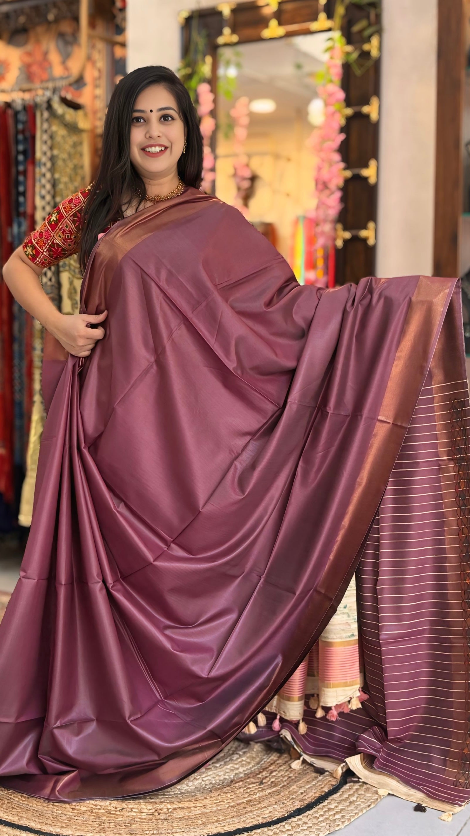 Janaki - Madhubani Silk Saree