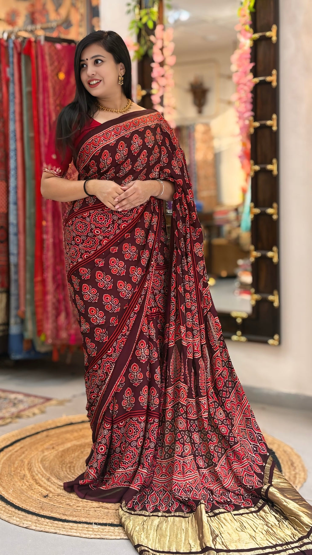 Padmika
 – Ajrakh Saree