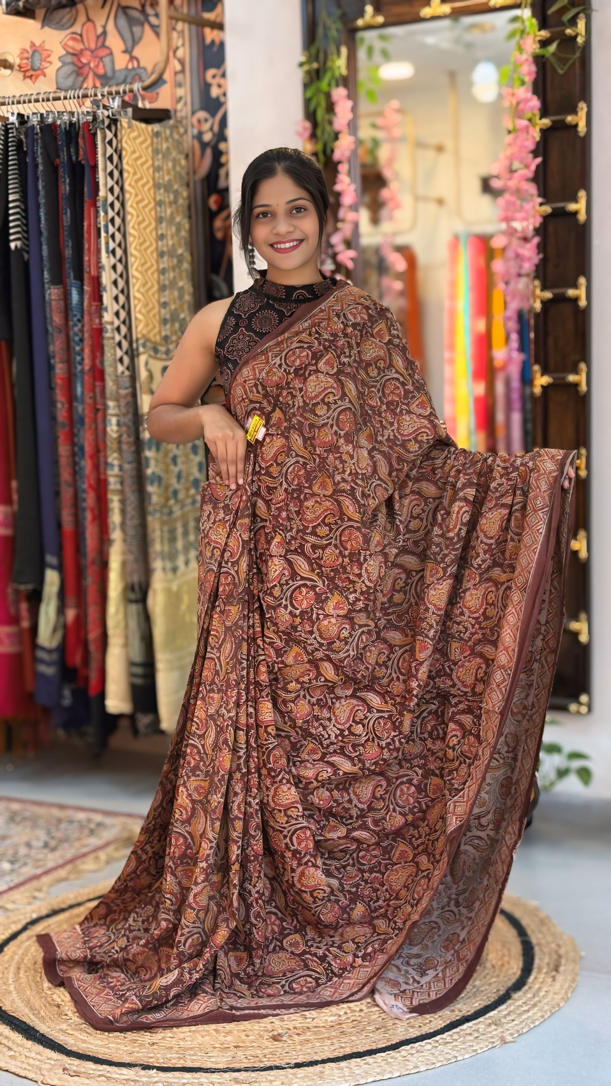 Vritta - Cotton Kalamkari