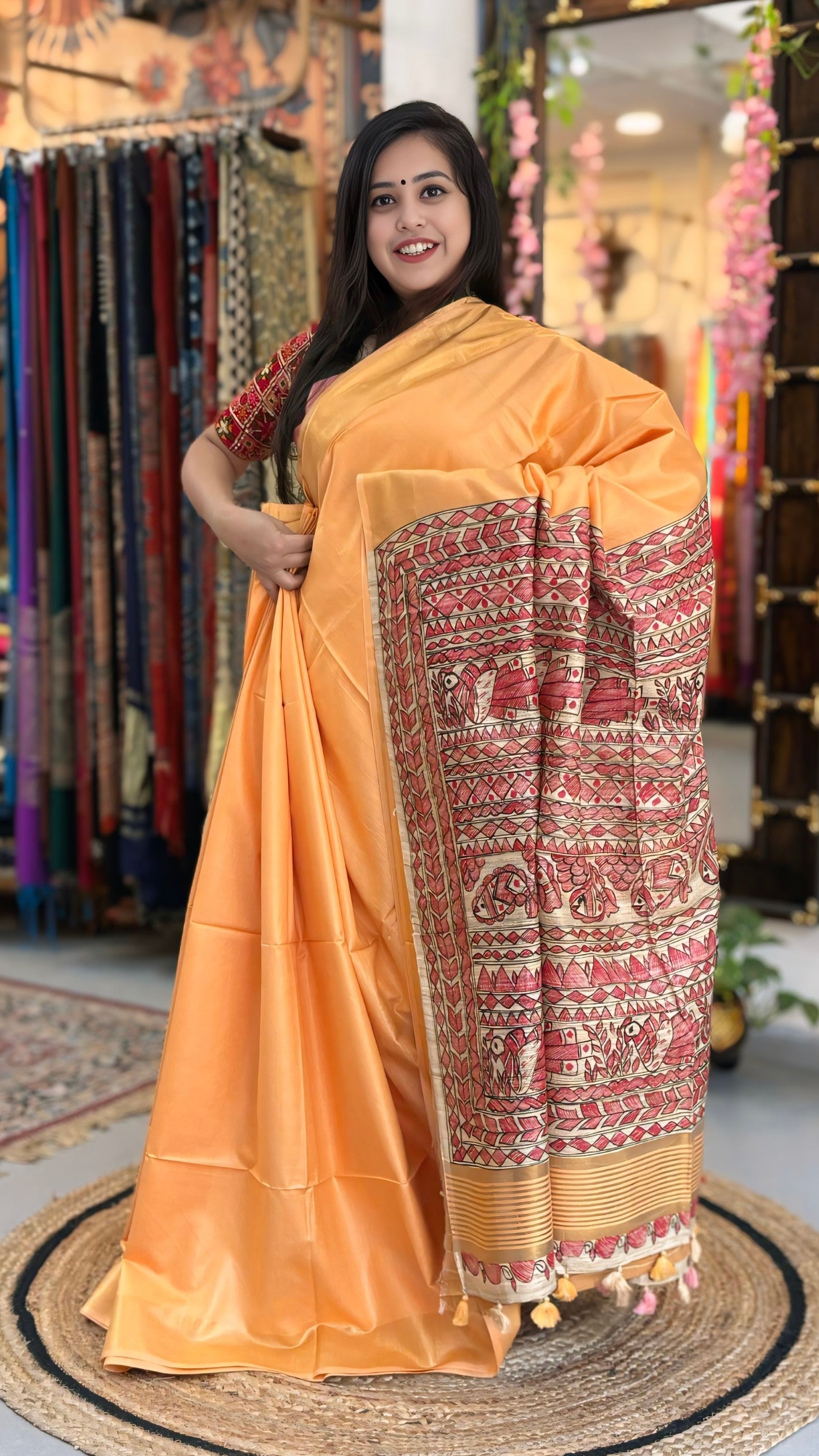 Ananya - Madhubani Silk Saree