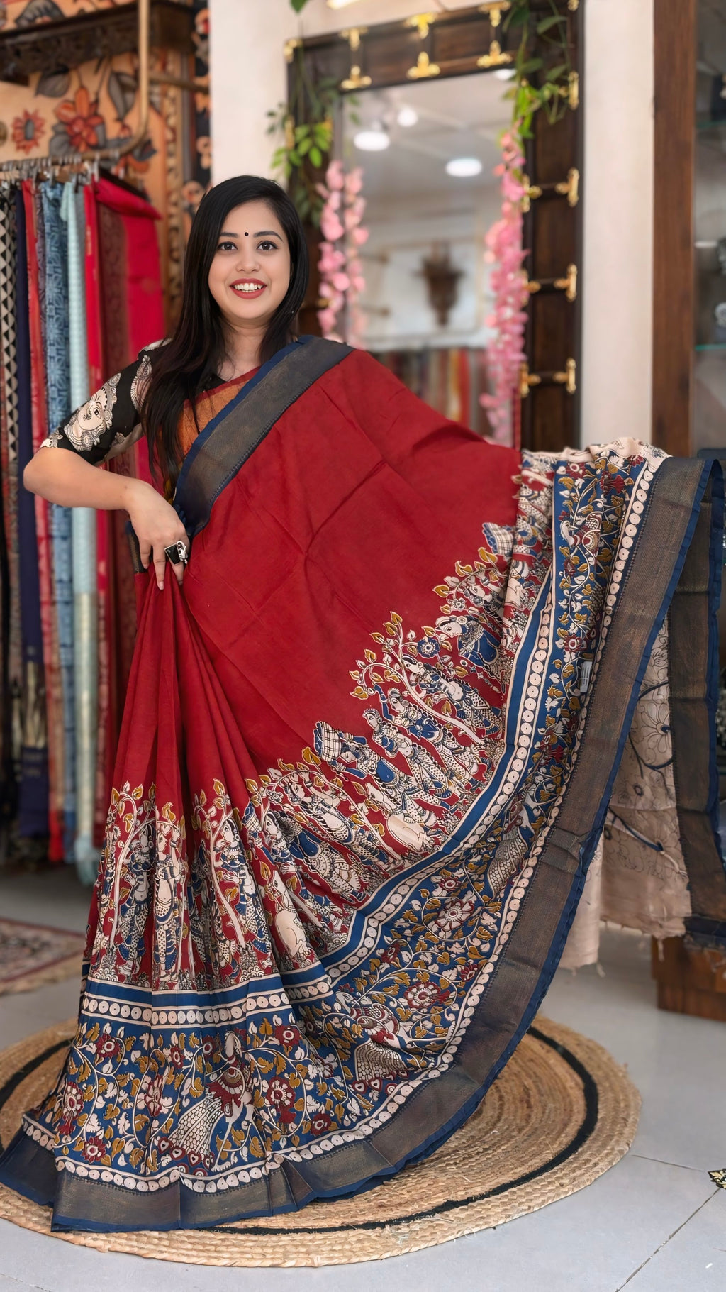 Mridula
- Kalamkari Nizam Border