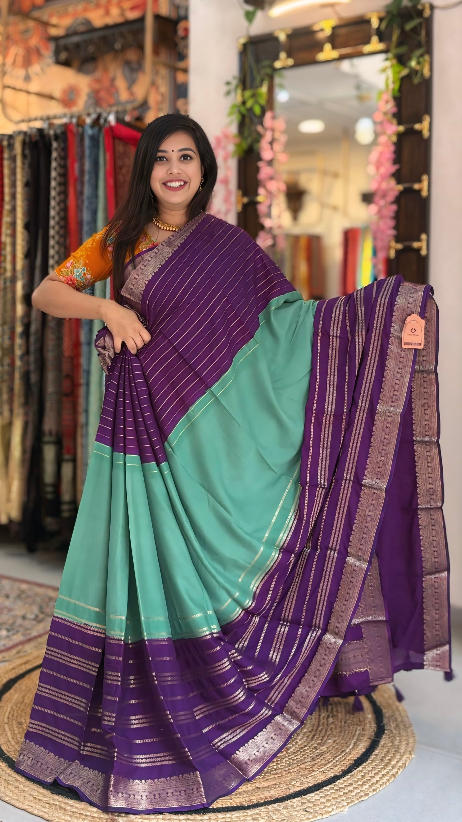 Kesha
 – Crepe Silk Saree
