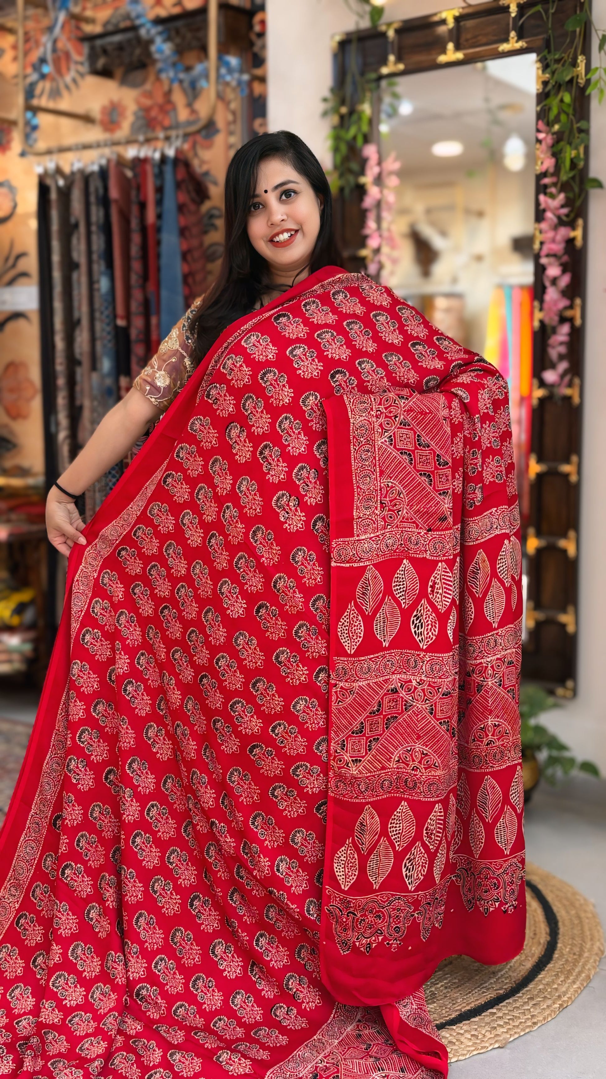 Riwa - Pure Ajrak Modal Silk