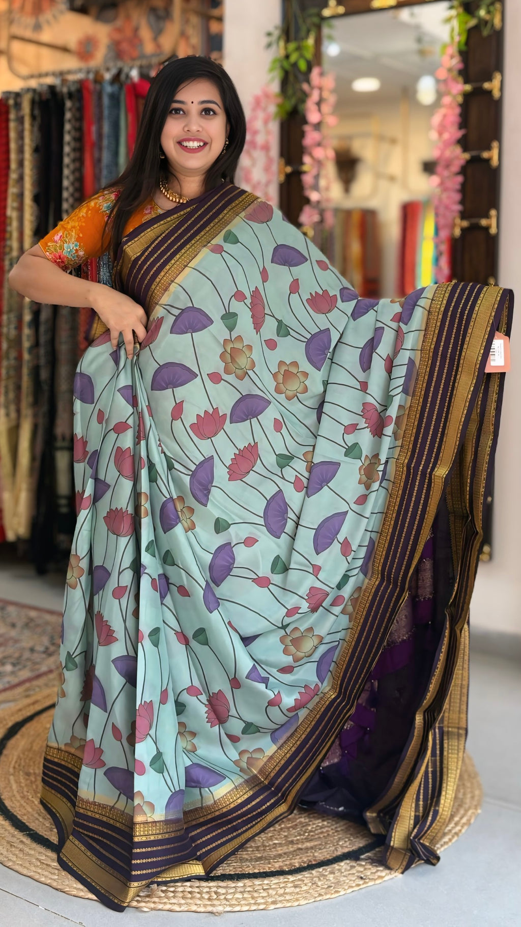 Saanvi
 – Crepe Silk Saree