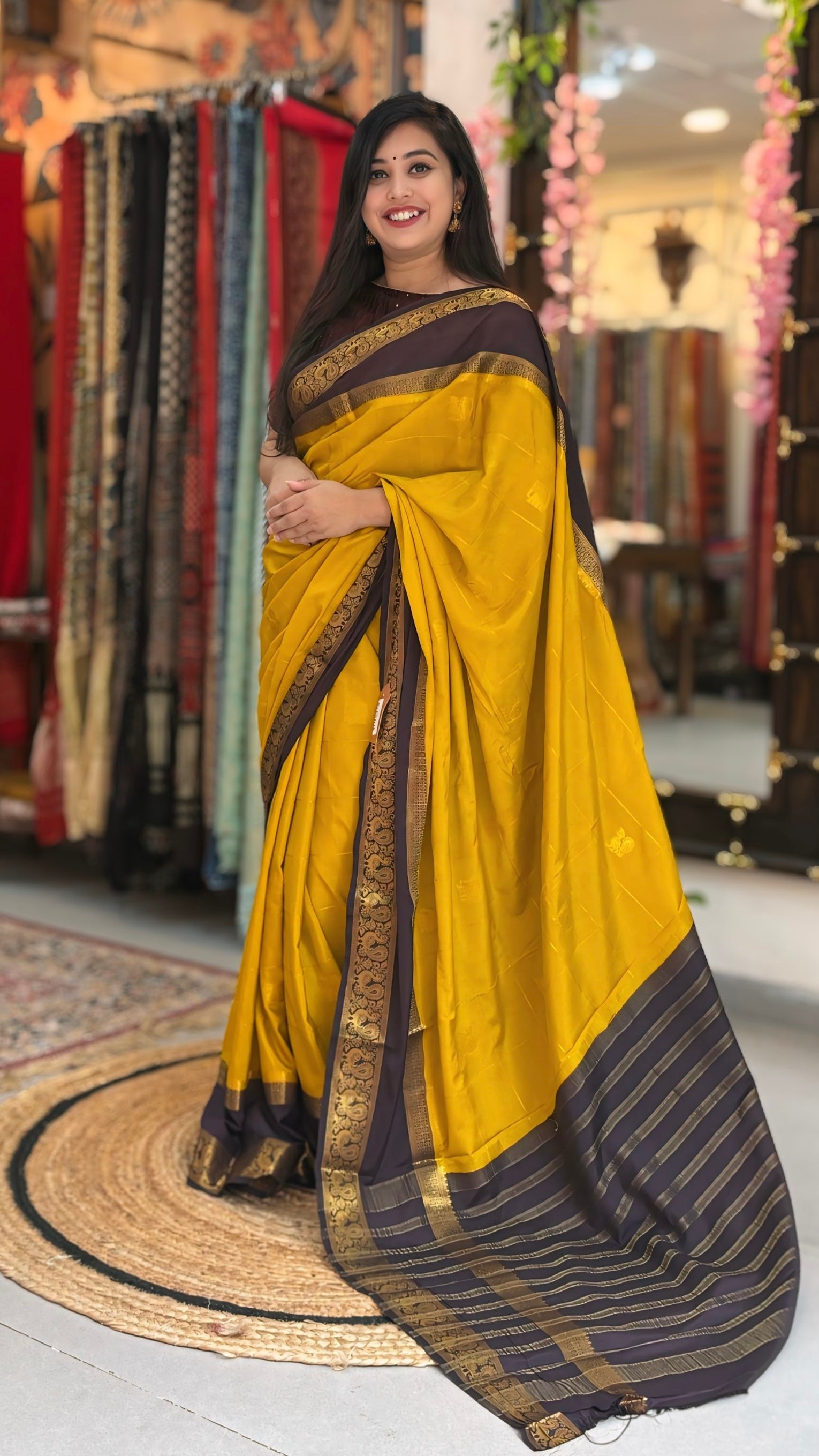 Mridula
 – Crepe Silk Saree