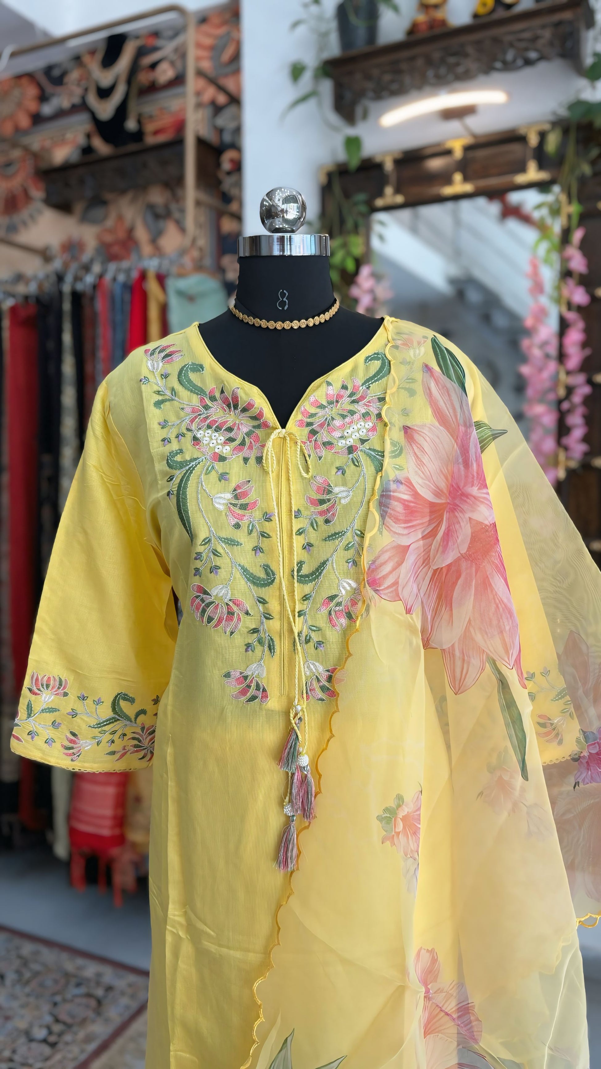 Blooming Sunshine Kurti