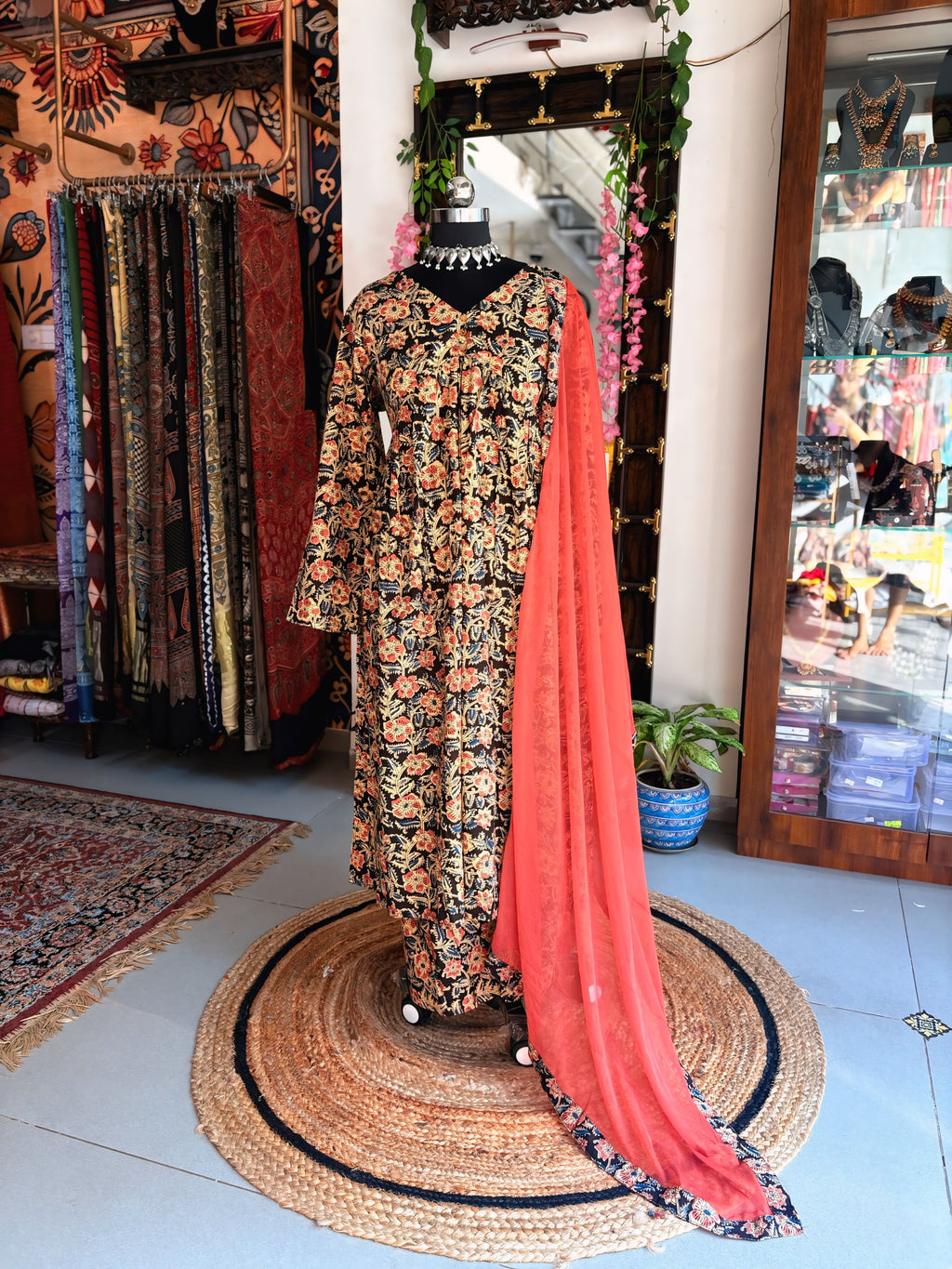 Black Charisma Kurti