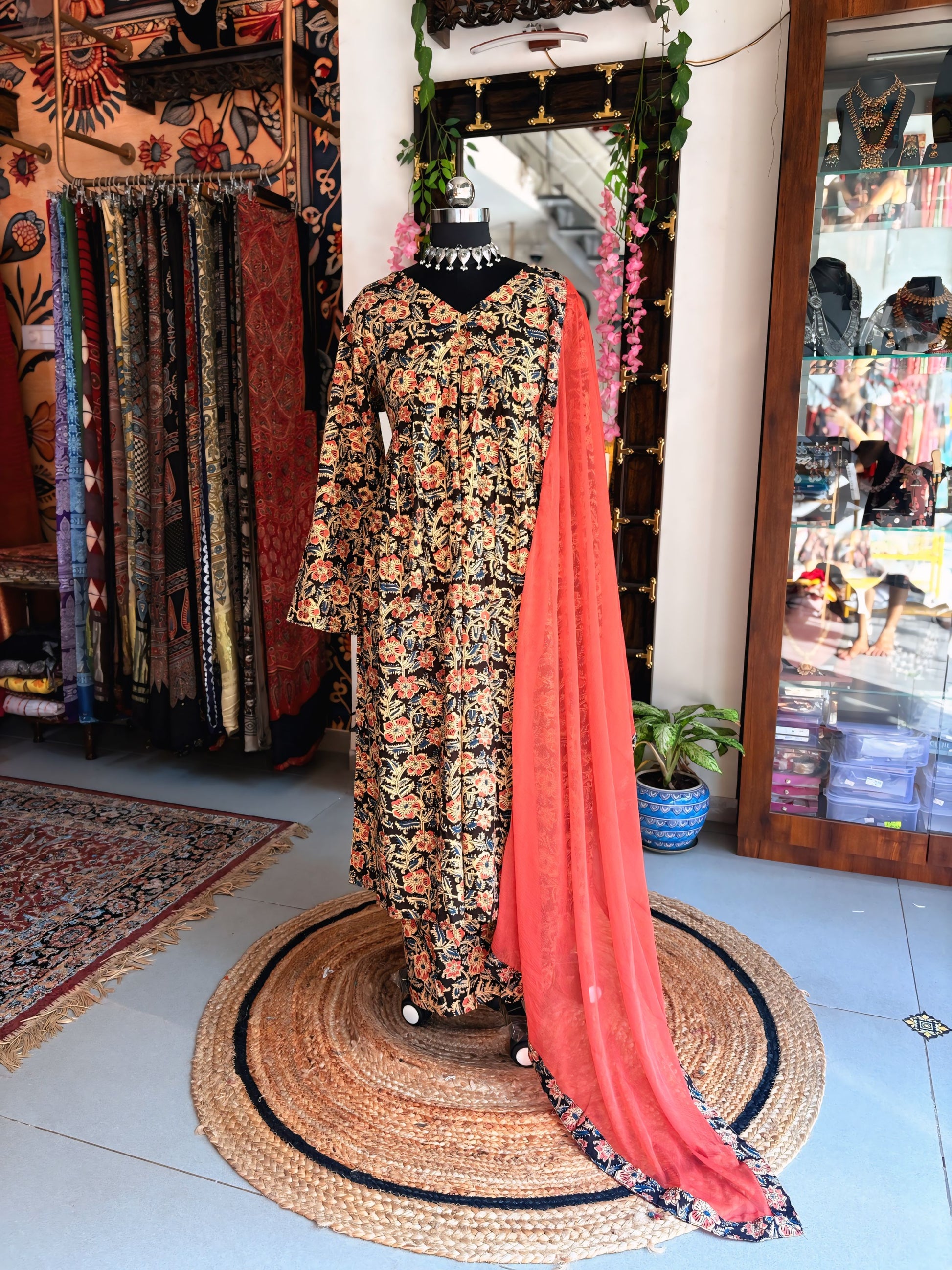 Black Charisma Kurti