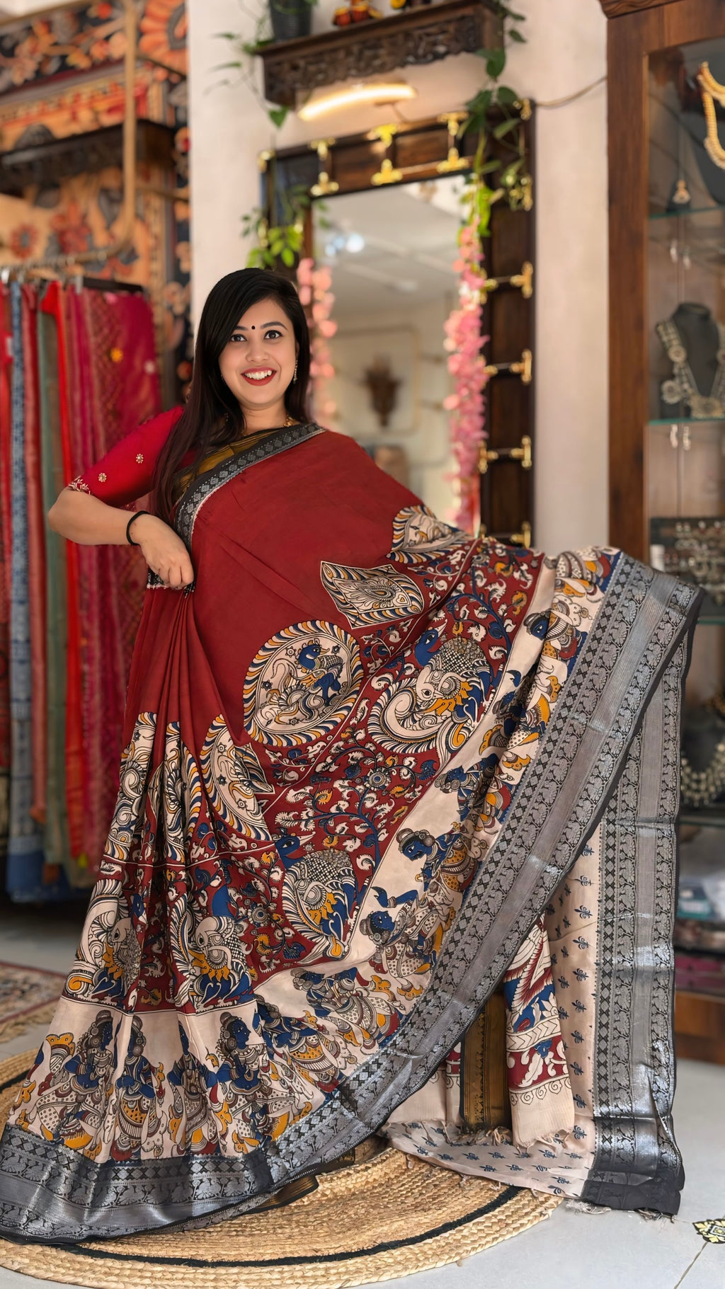 Samira
 – Kalamkari Saree