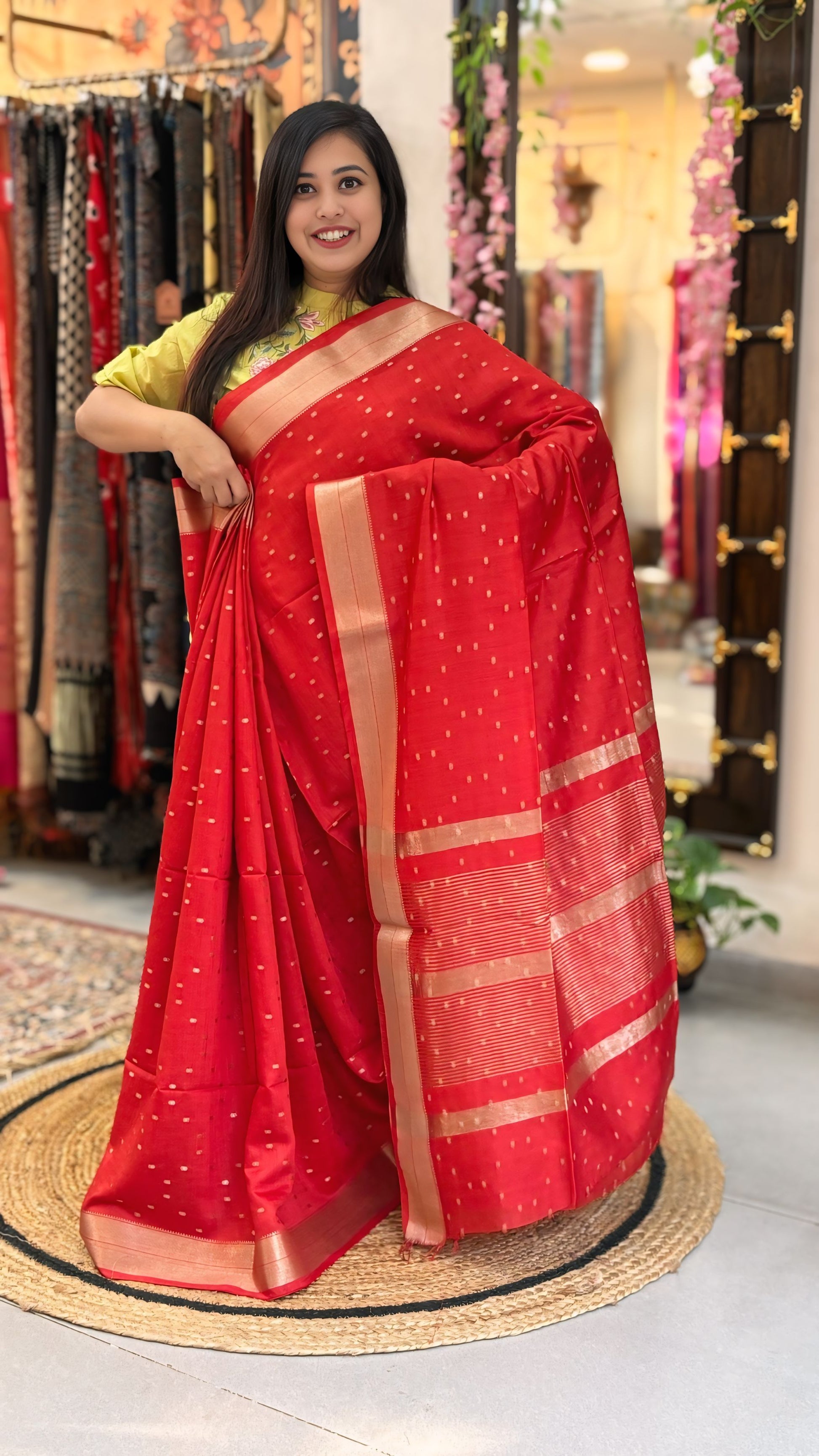 Kaushiki - Maheshwari Banarasi Saree