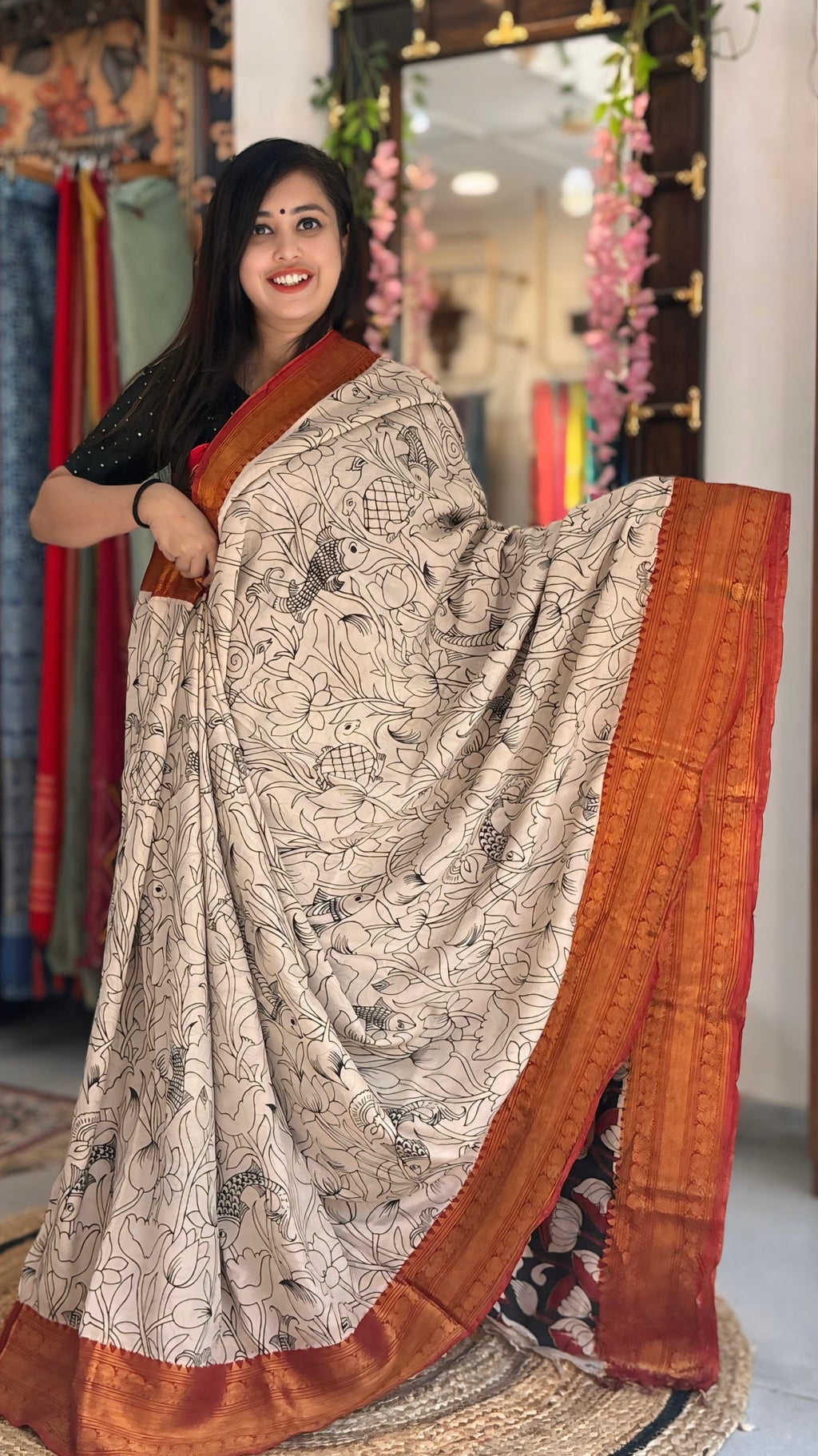 Damini - Nellore Silk heavy Nizam Border