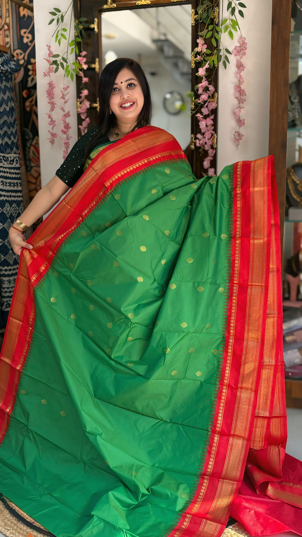 Iraja - Gadwal Silk Saree