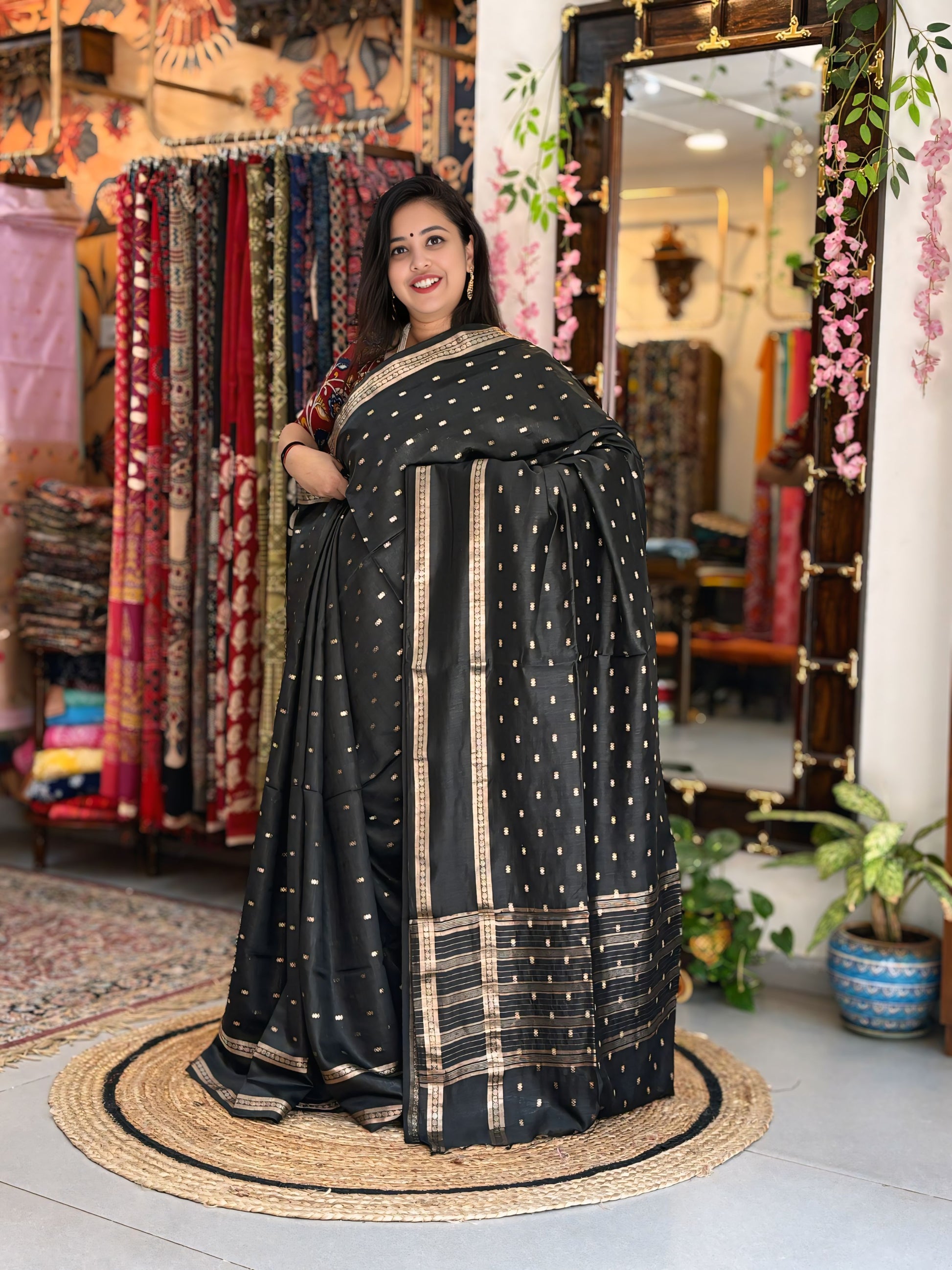 Suhasini - Maheshwari Banarasi Saree
