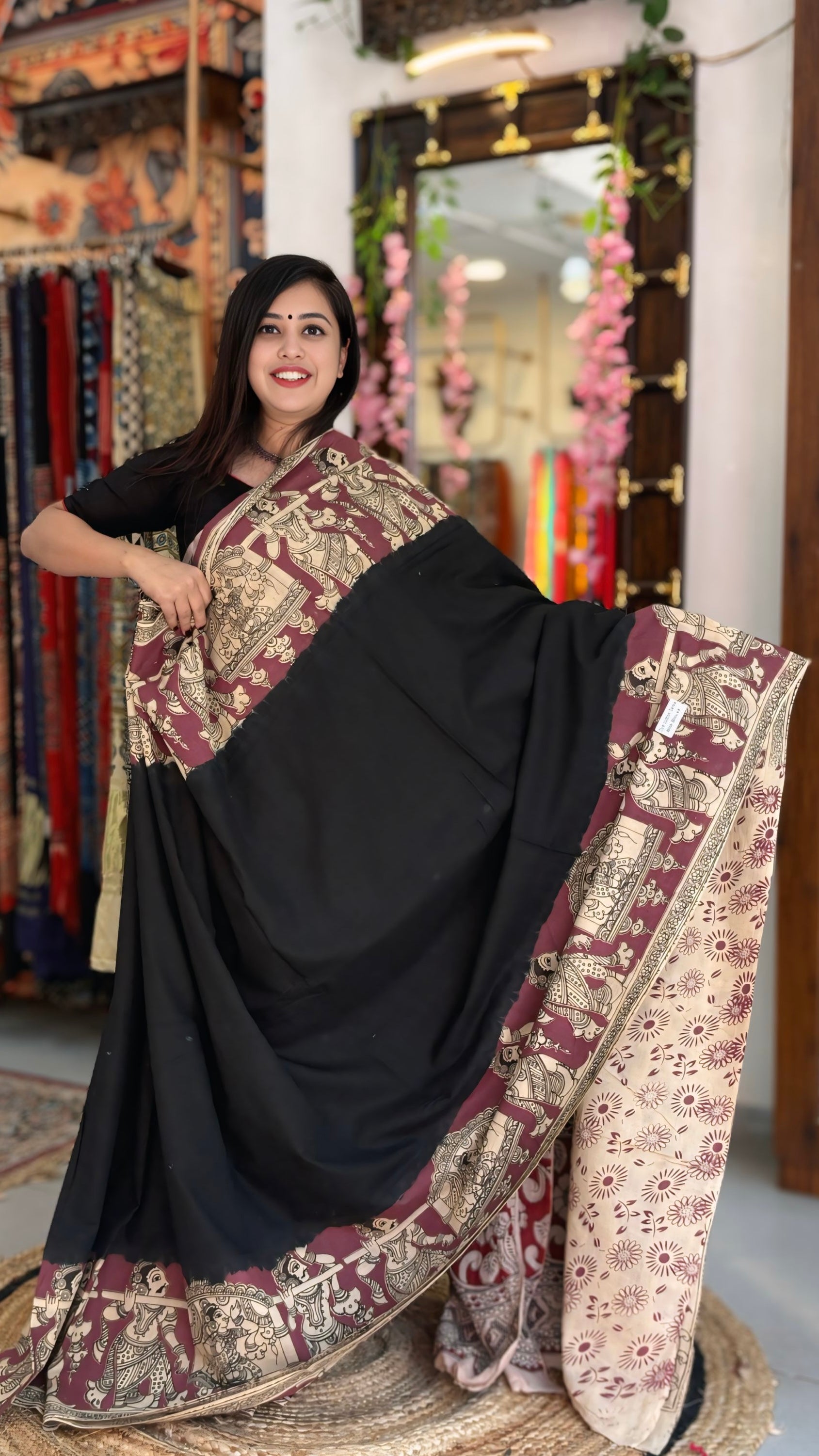 Nandika - Cotton Kalamkari