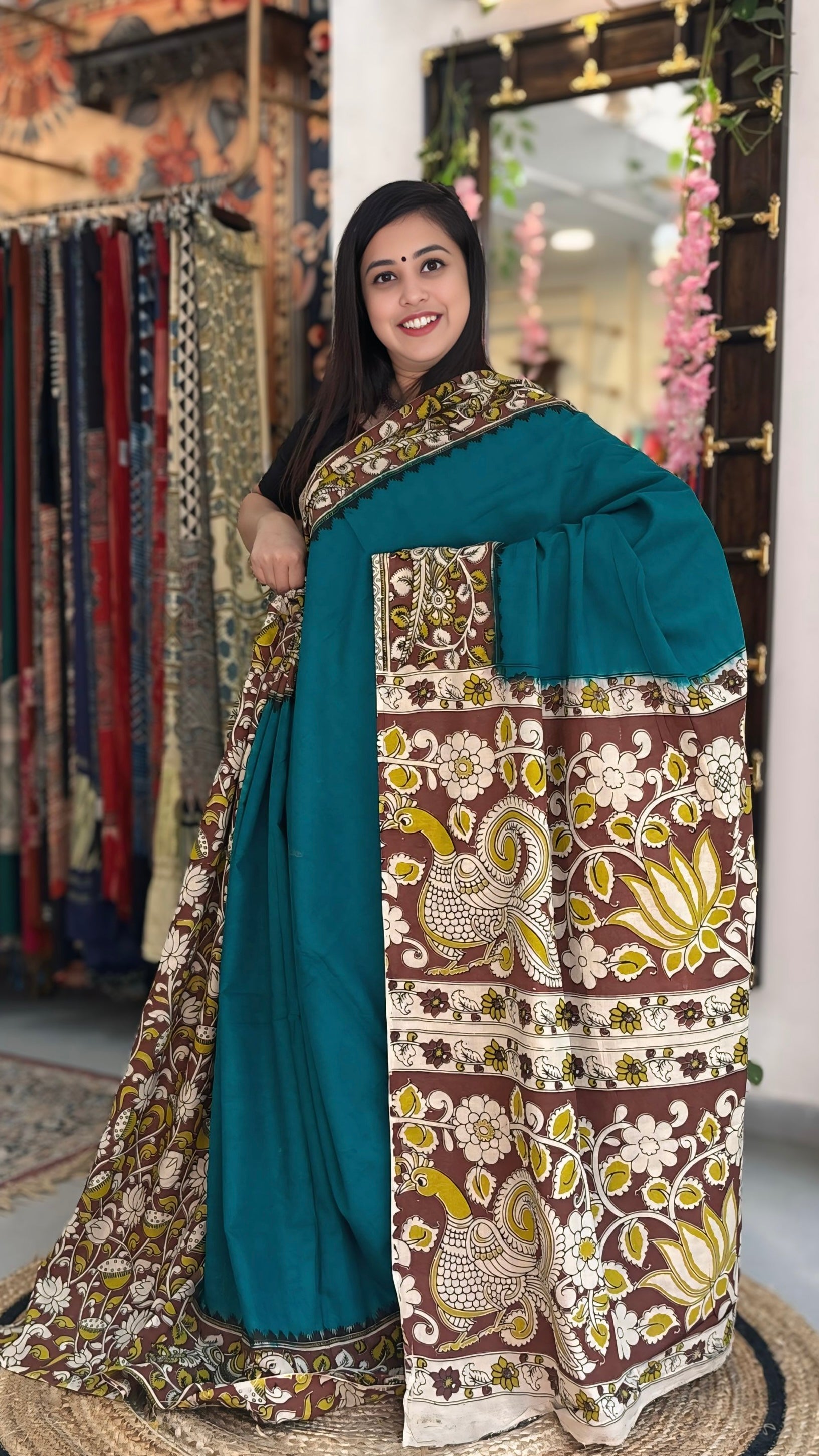 Leela - Cotton Kalamkari